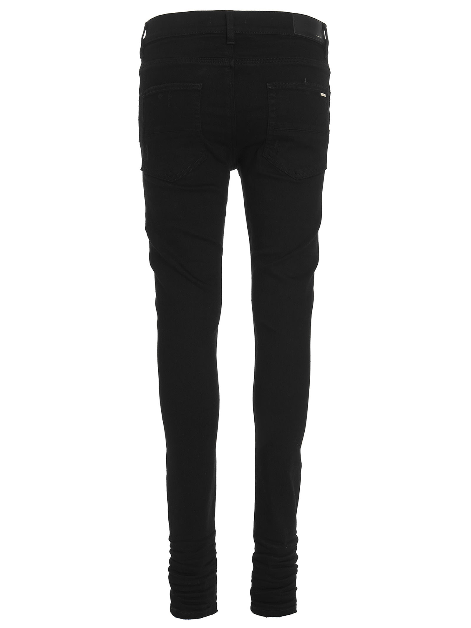 Amiri Stack Jeans In Black