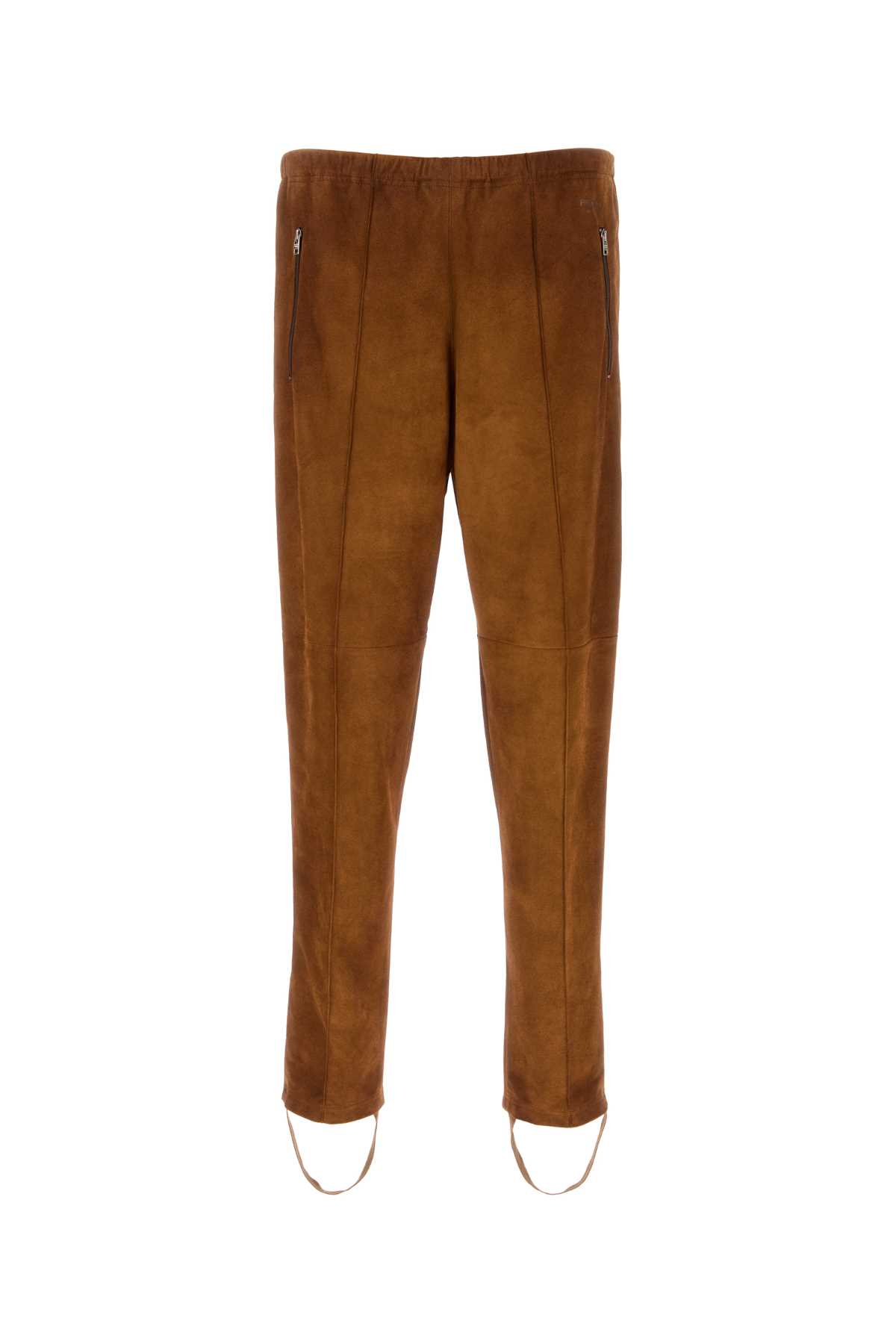 Prada Caramel Suede Pant