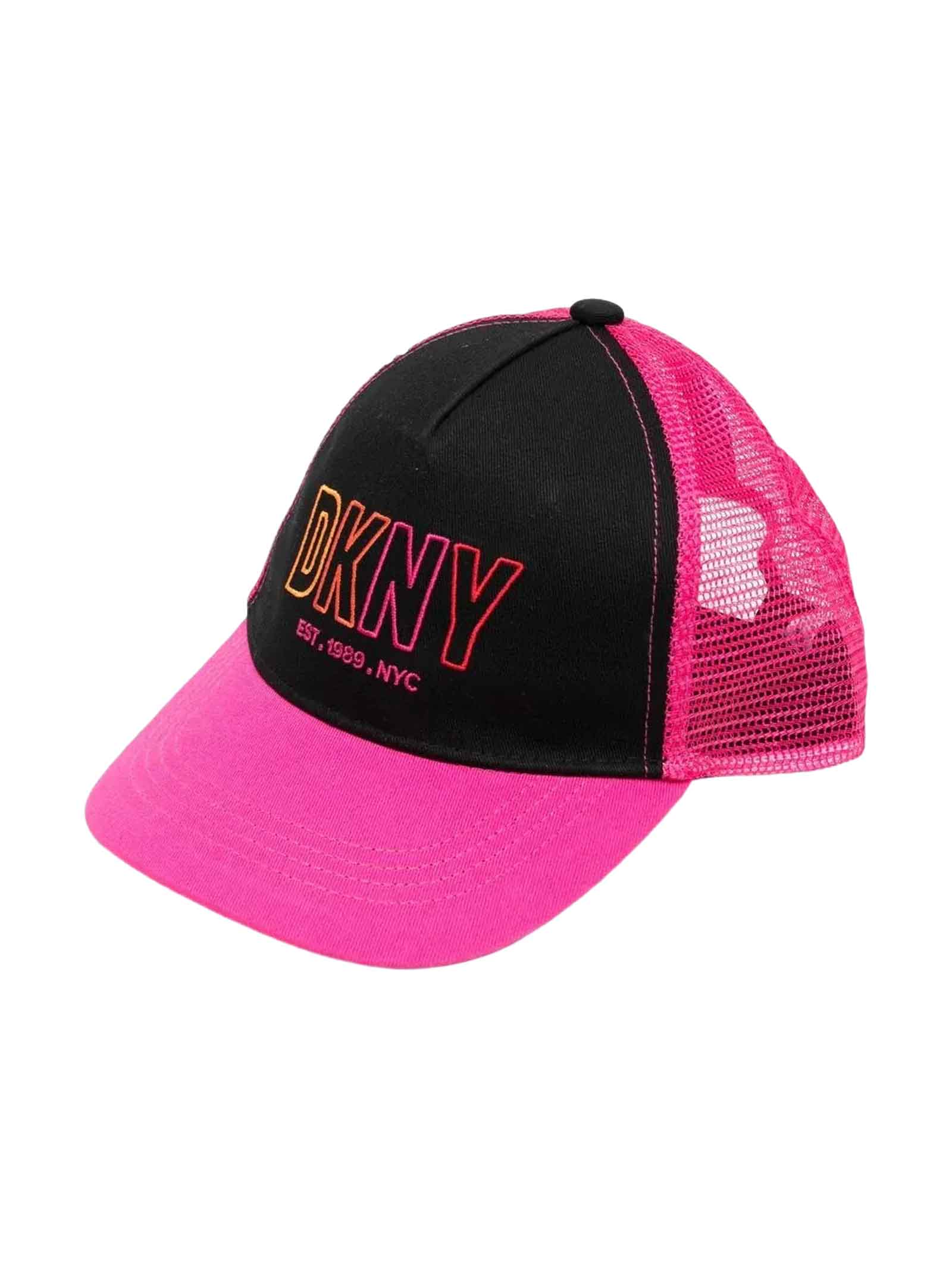 DKNY Pink Hat Girl