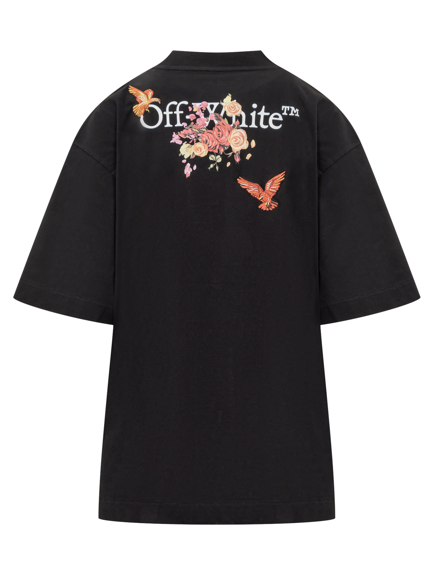 Off-white Bookish T-shirt In Black