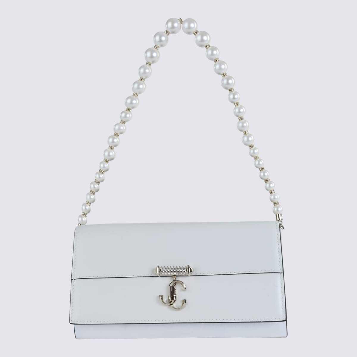 White Leather Shoulder Bag