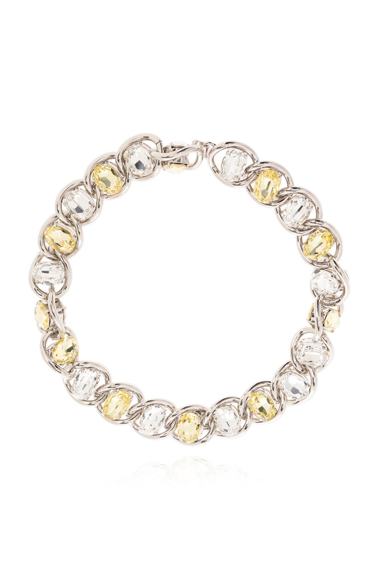 Shop Marni Rhinestone-embellished Necklace