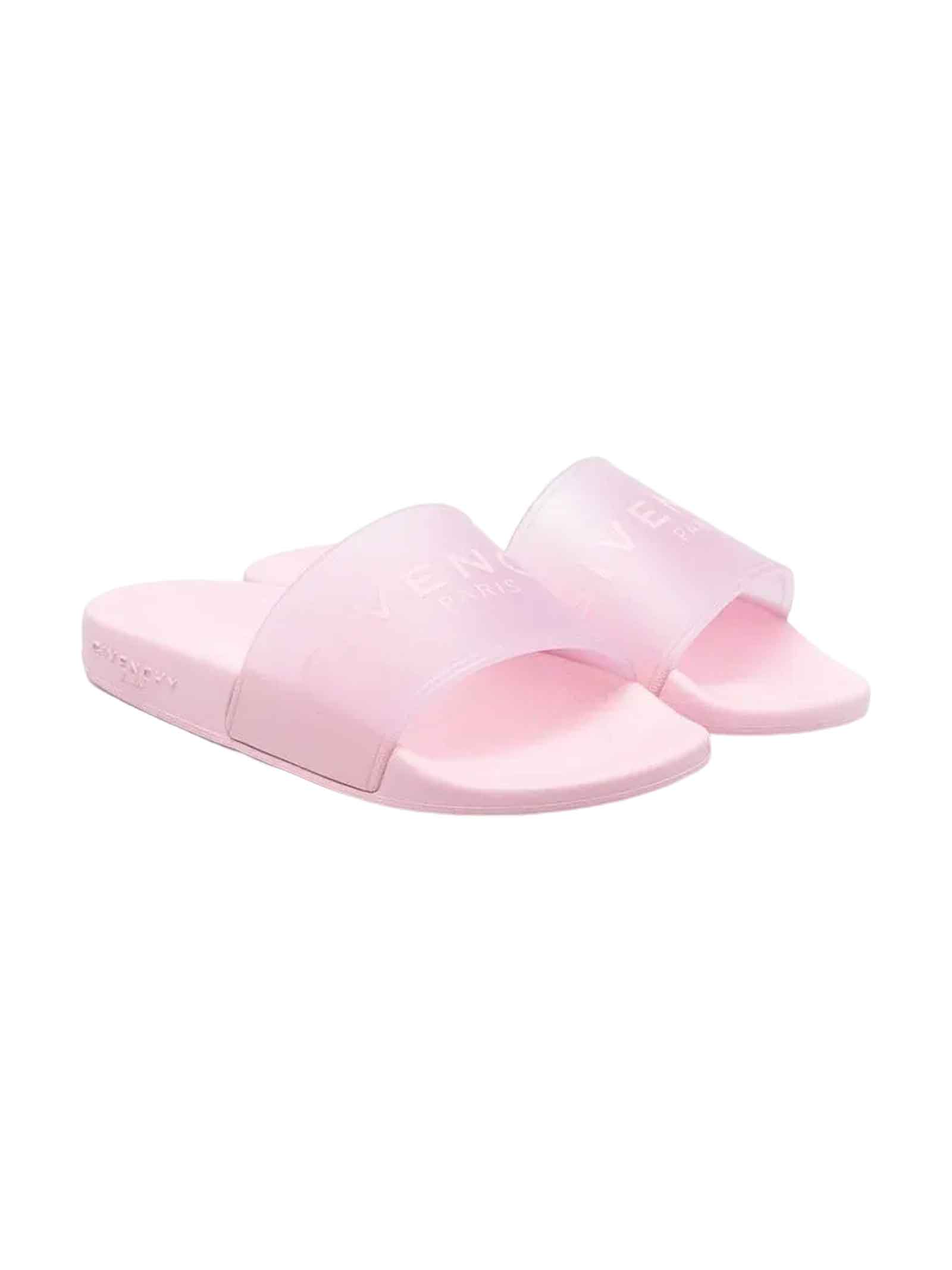 GIVENCHY PINK SLIPPERS GIRL