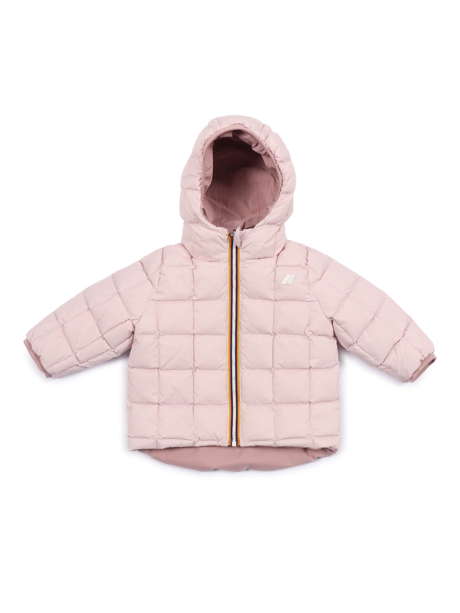 K-way E. Jack St Thermo Double Down Jacket In Pink