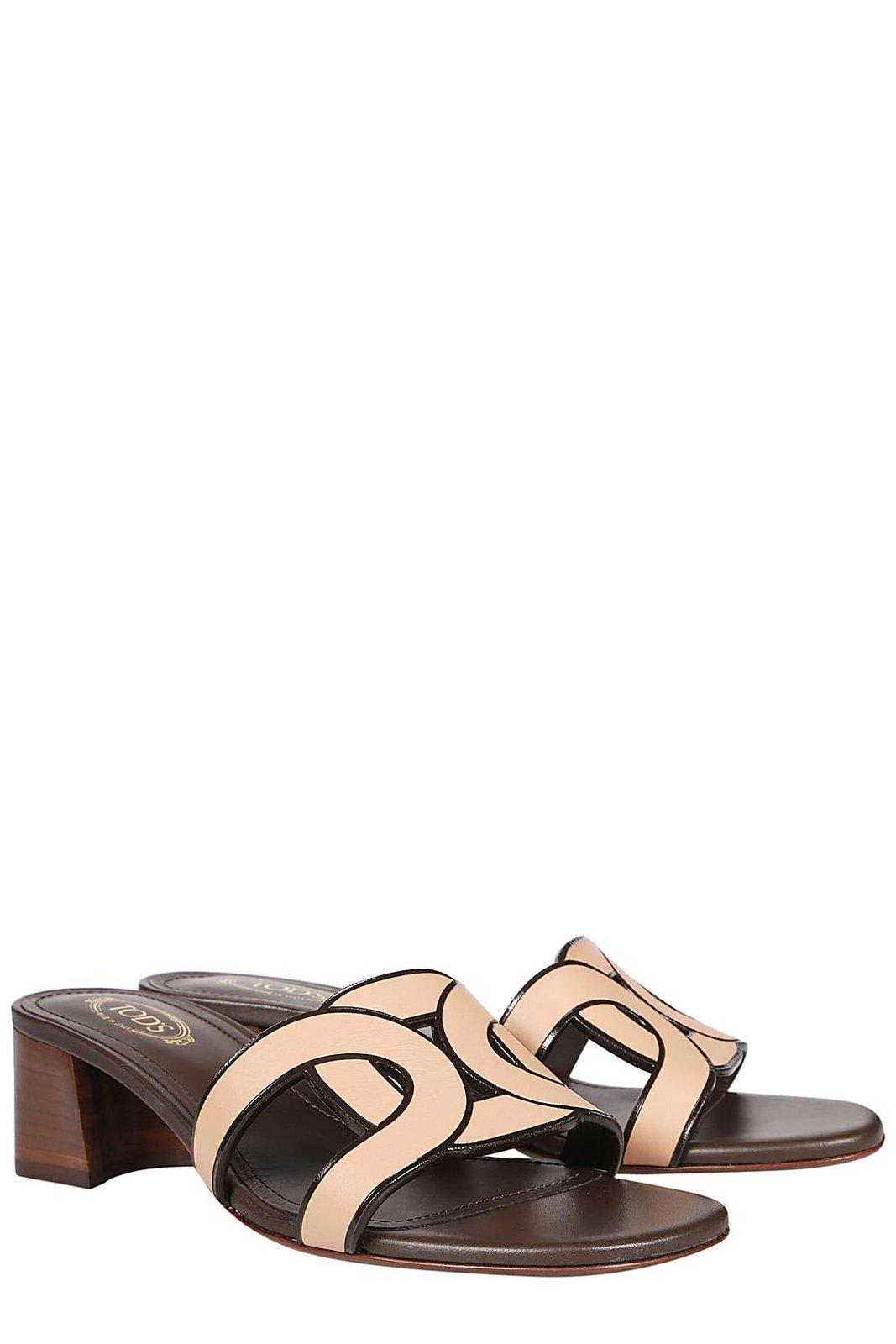 Shop Tod's Kate Slip-on Sandals In Pink