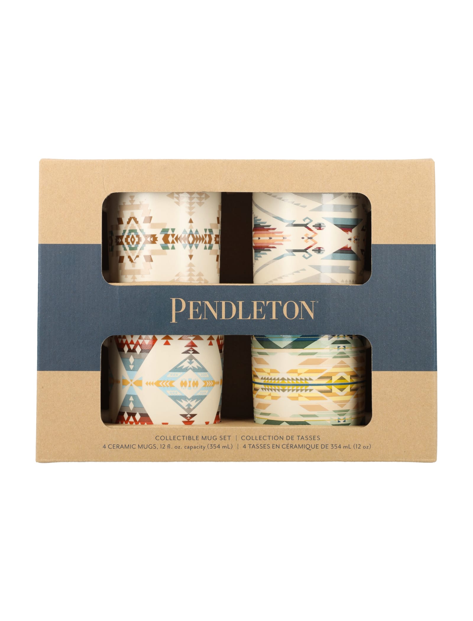 Shop Pendleton 12oz Ceramig Mug Set Of 4 In High Desert Collection