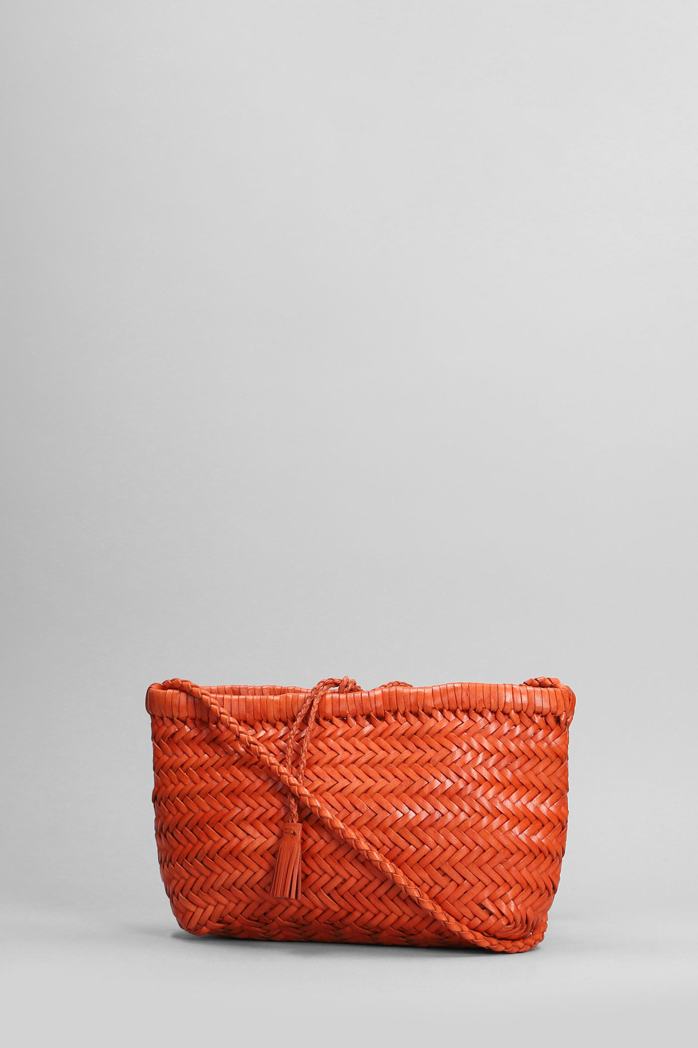 Shop Dragon Diffusion Minsu Shoulder Bag In Orange Leather