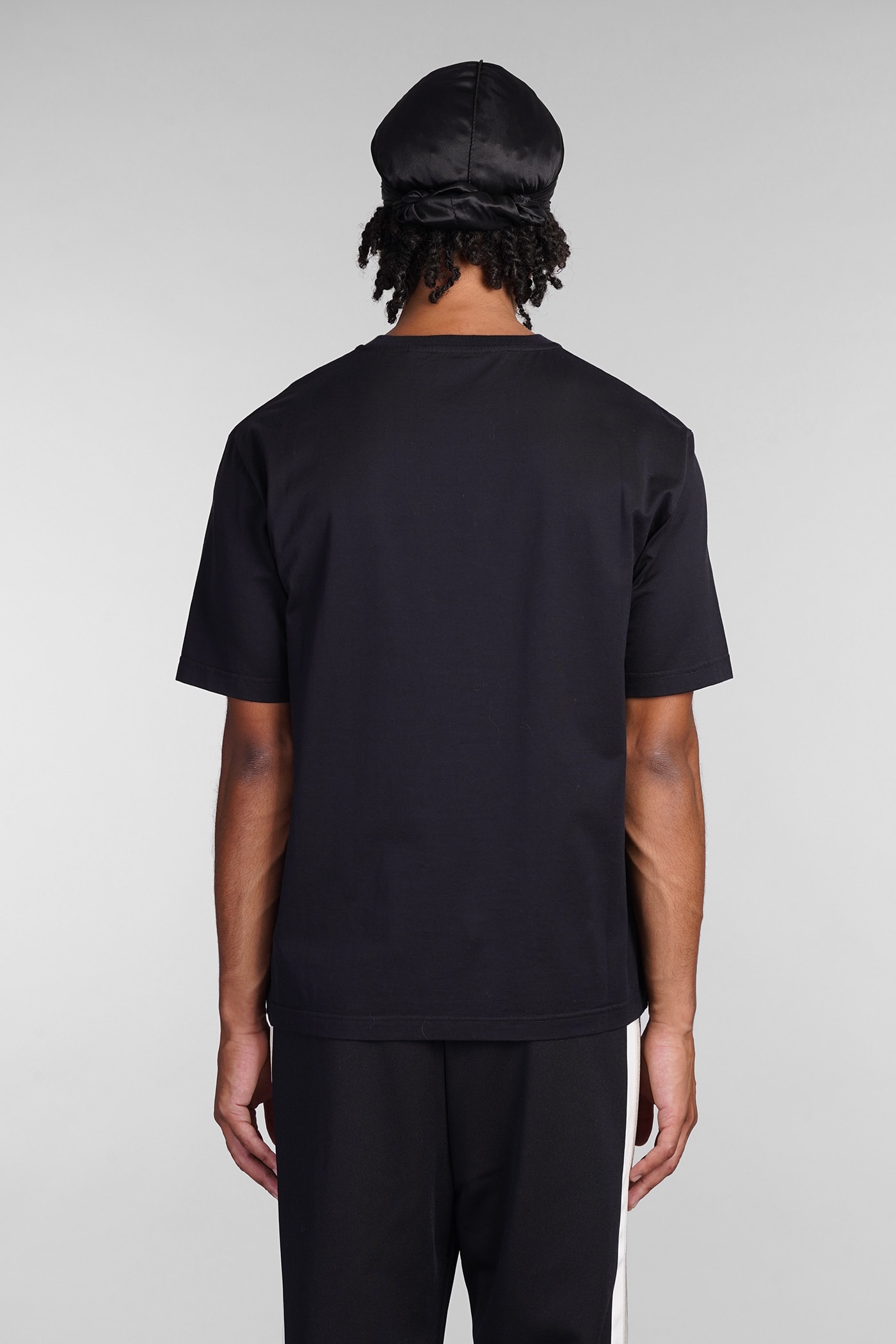 Shop Palm Angels T-shirt In Black Cotton