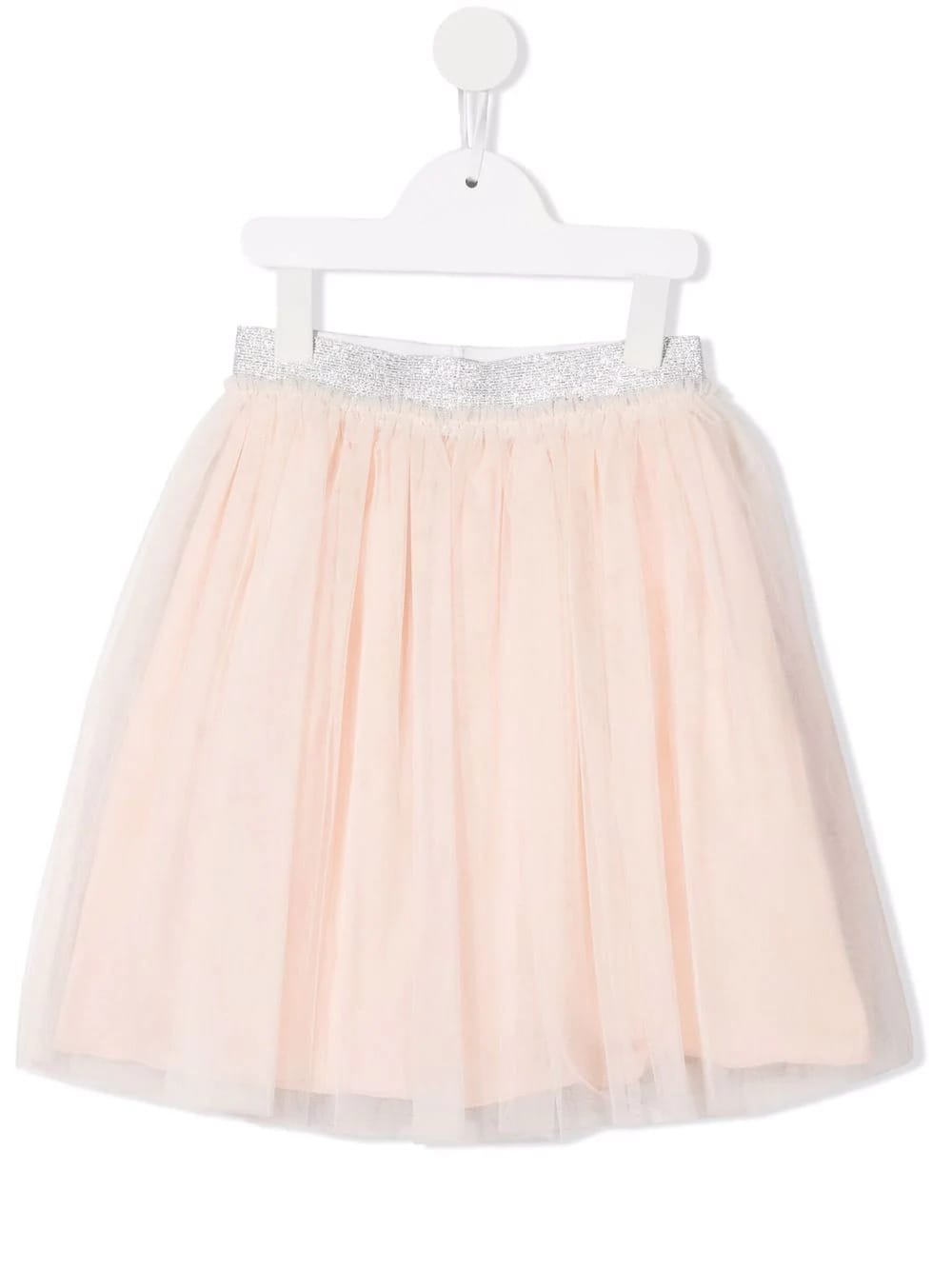 Il Gufo Kids Skirt In Powder Pink Tulle