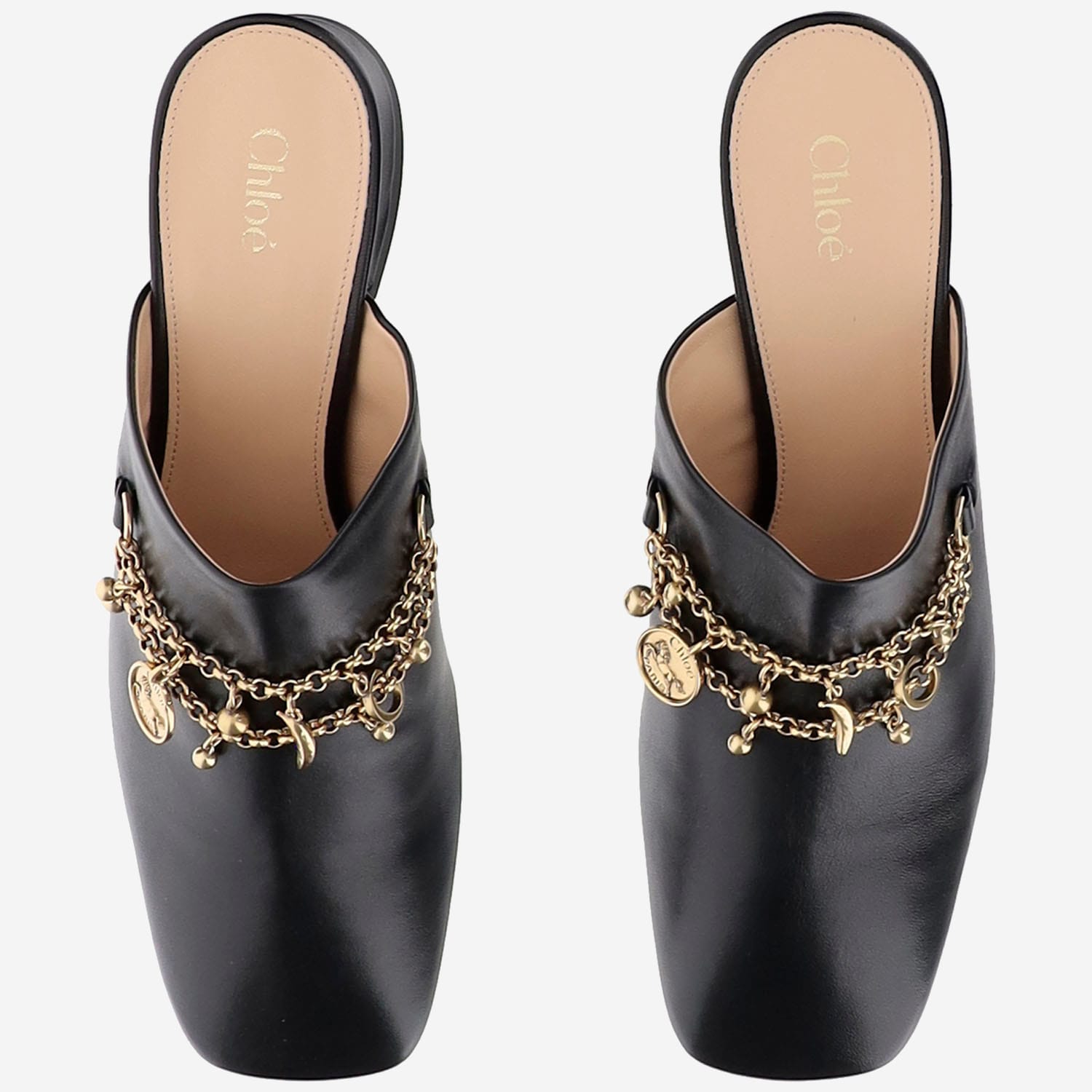 Chloé Charms High-heeled Mules