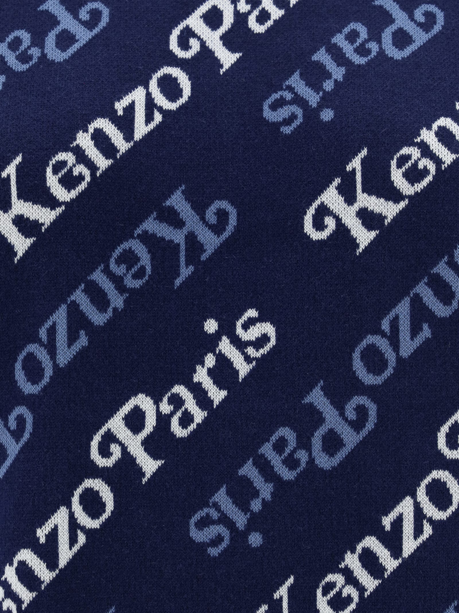 Shop Kenzo Sweater In Blue