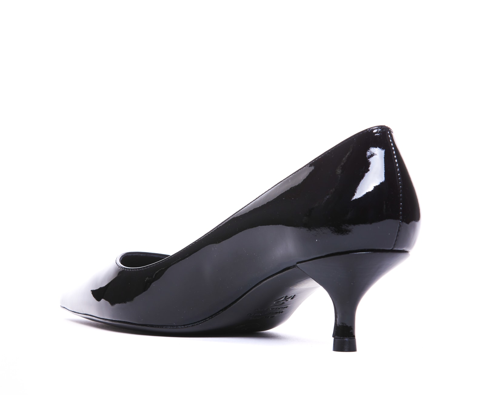 Shop Stuart Weitzman Pump Decollete In Black