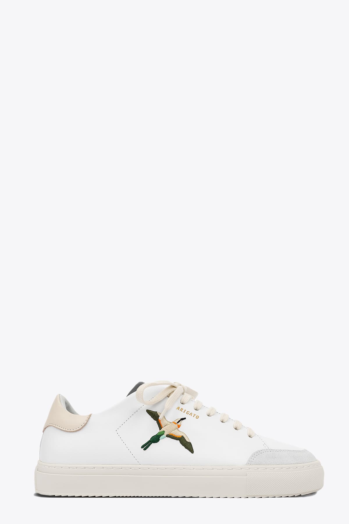 Axel Arigato Clean 90 Bird Sneakers White leather sneaker with bird embroidery - Clean 90 Bird Sneakers