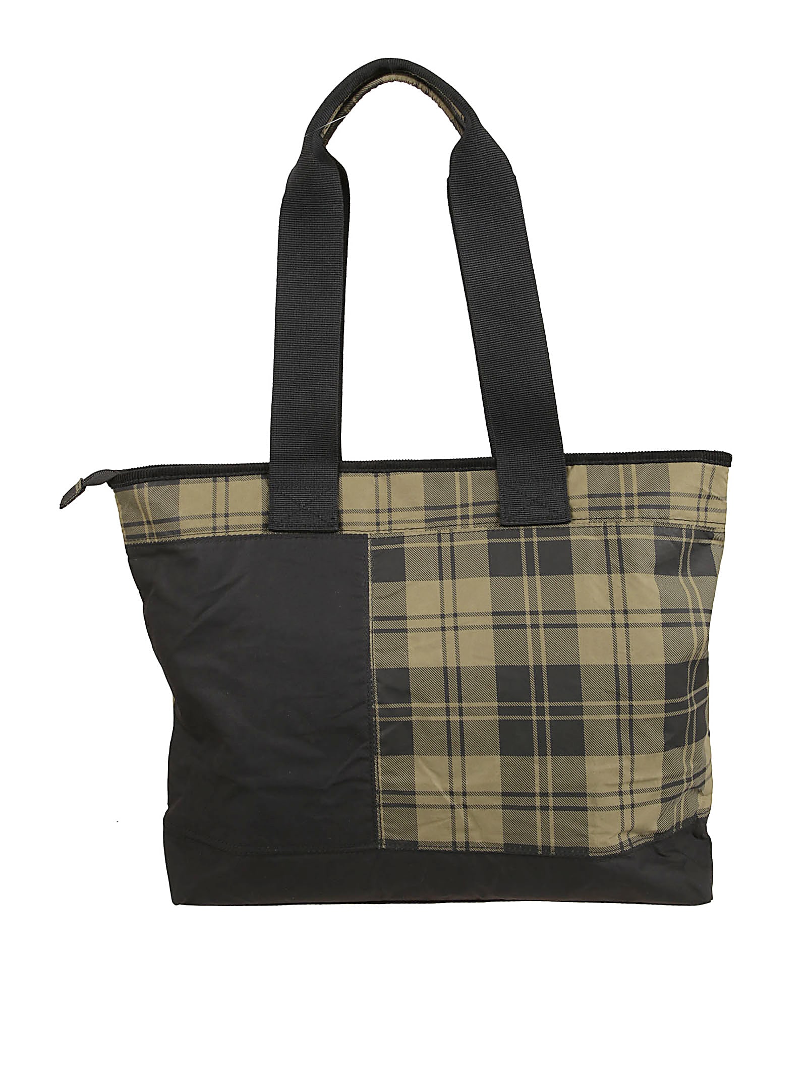 Barbour Mya Patchwork Tote Bag In Black