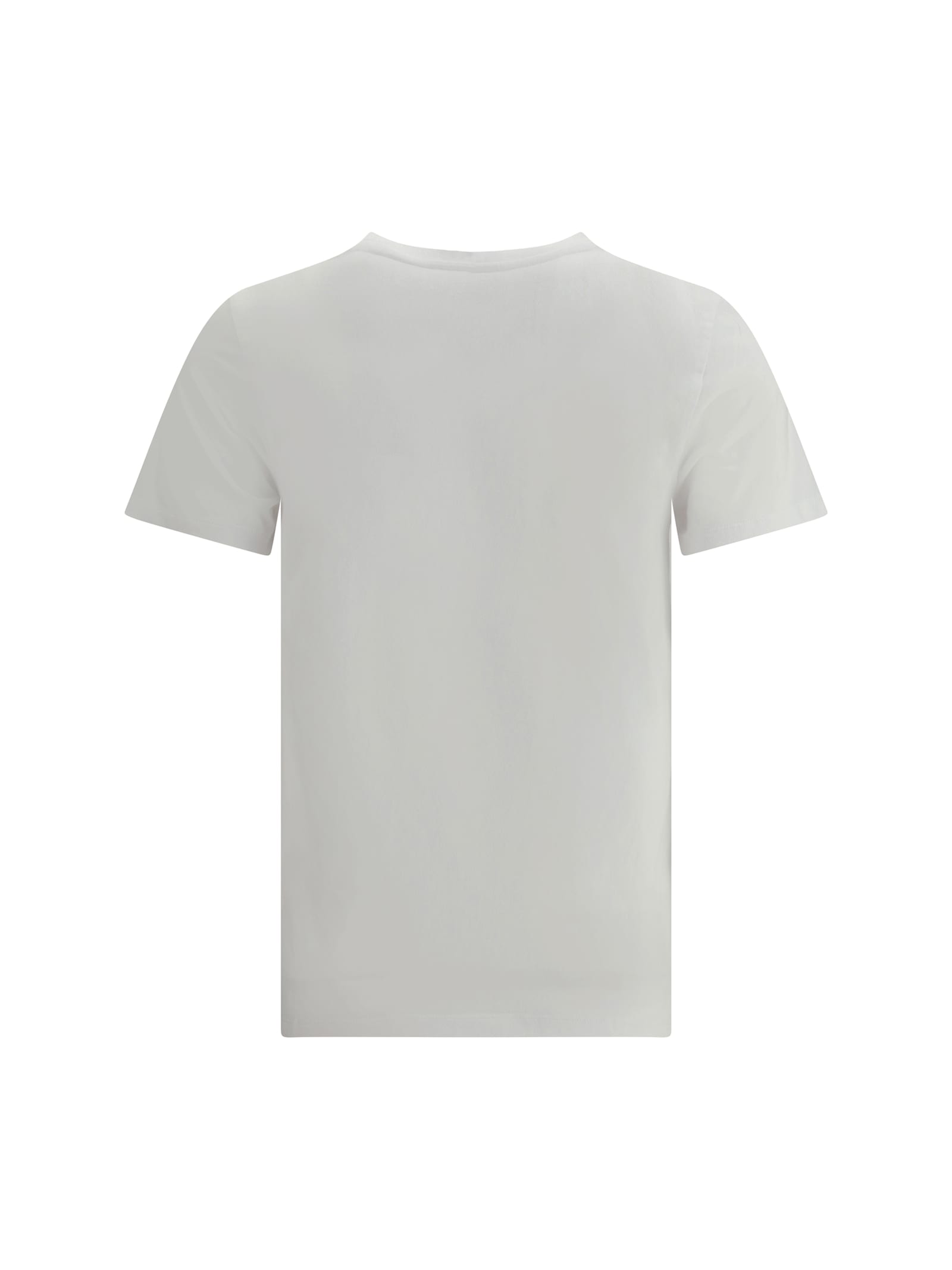 Maison Kitsuné Lady Fox T-shirt In White