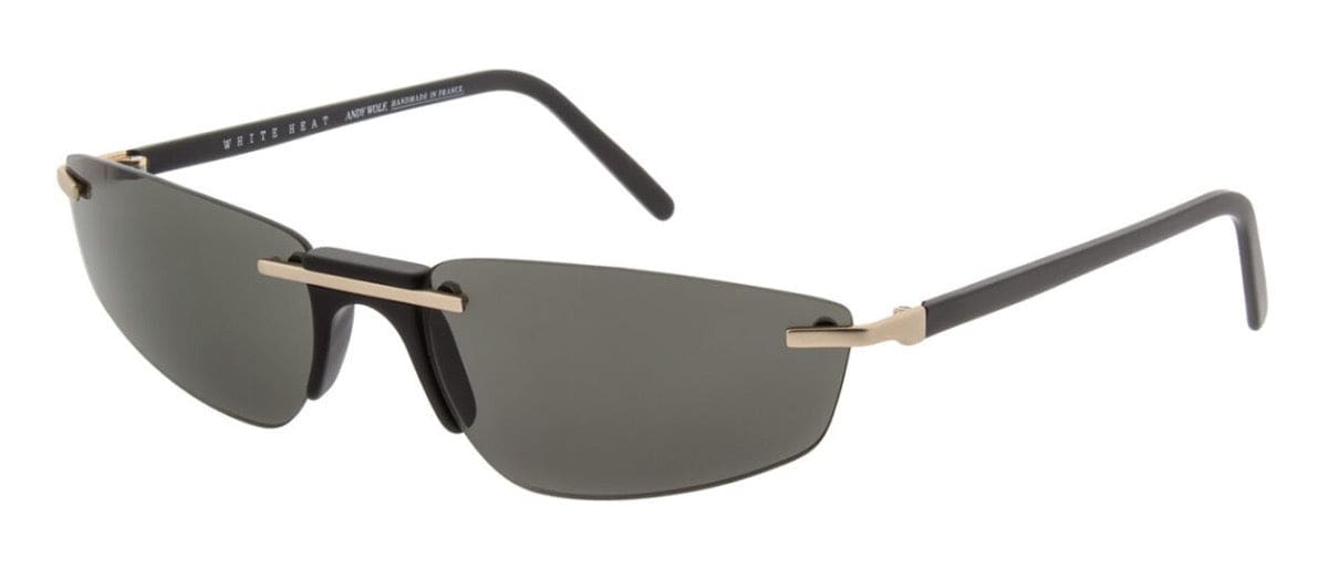 Shop Andy Wolf Ophelia A Sunglasses In Black/gold
