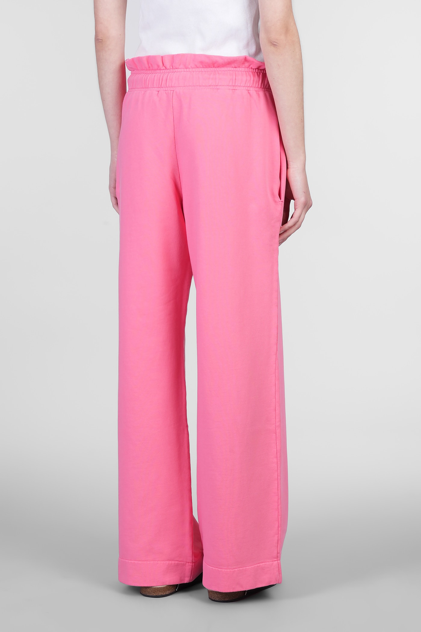 Jw Anderson Pants In Rose-pink Cotton