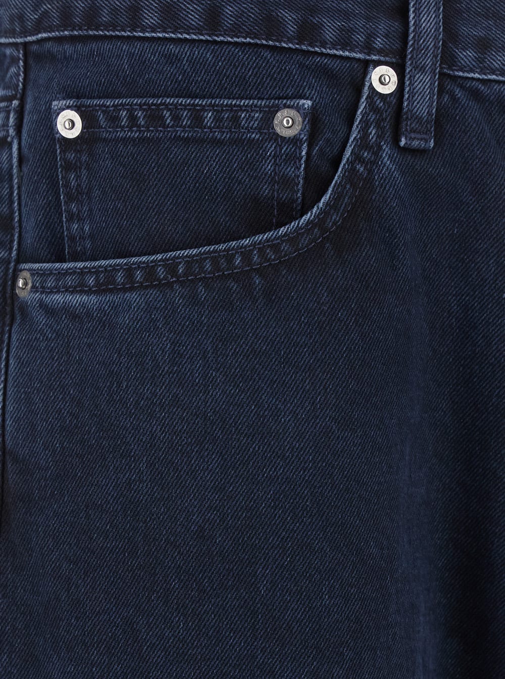 Sunflower Blue Jeans With Belt Loops And Logo Patch On The Rear In Denim Man In Blue