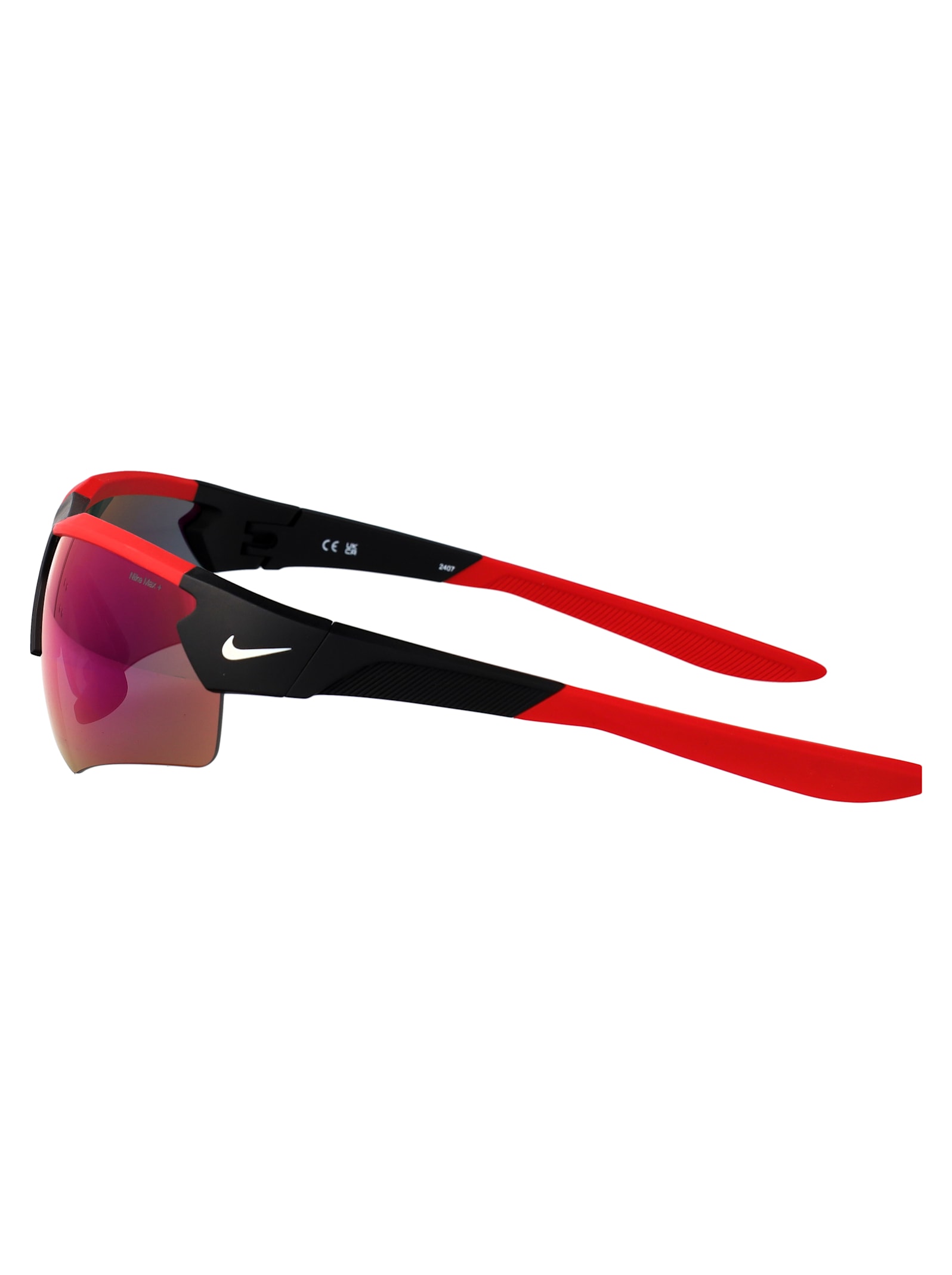 Nike Half Frame Sunglasses In Blue