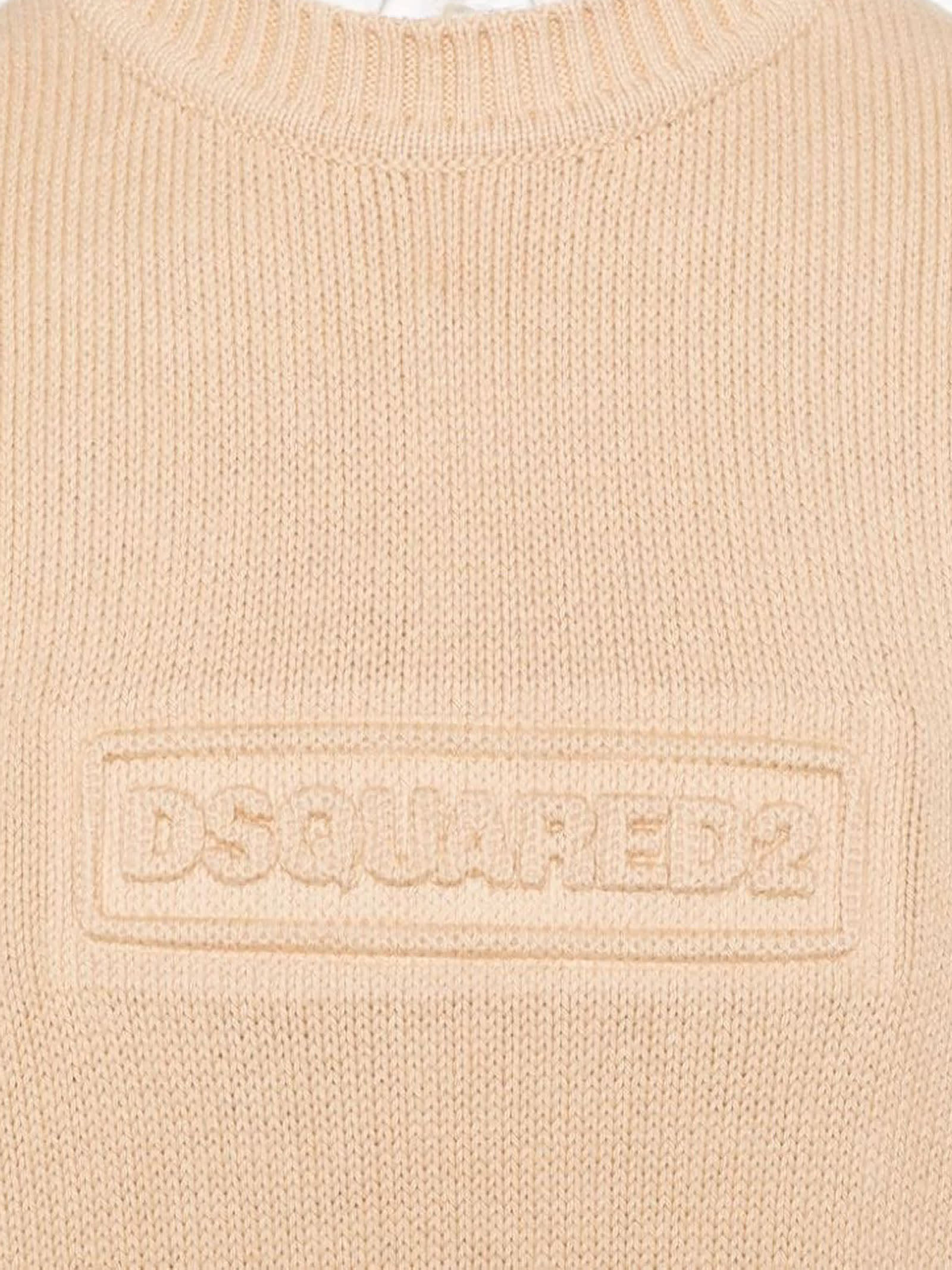 Shop Dsquared2 Sweaters Beige