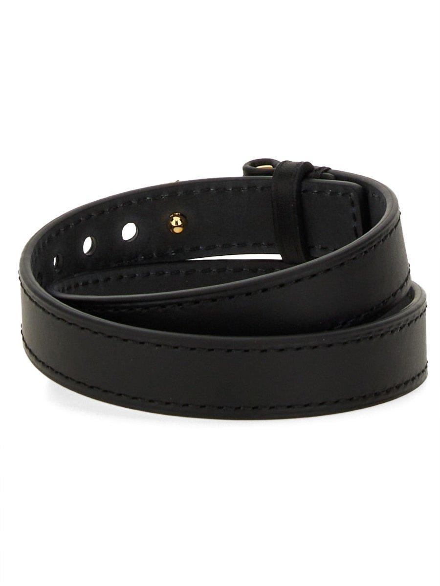 Shop Tom Ford T-buckle Fastened Bracelet In Black