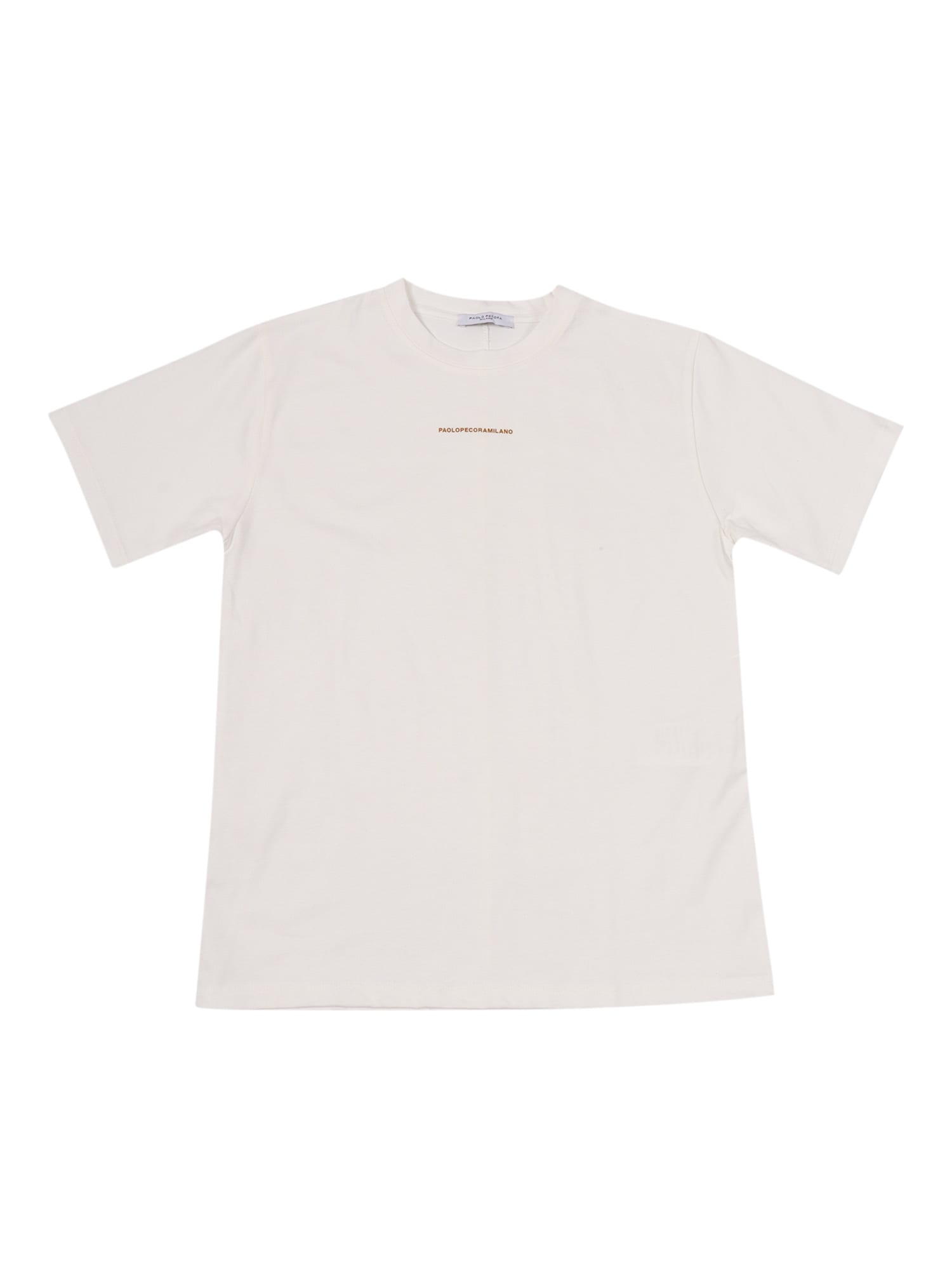 Paolo Pecora Kids' T-shirt In White