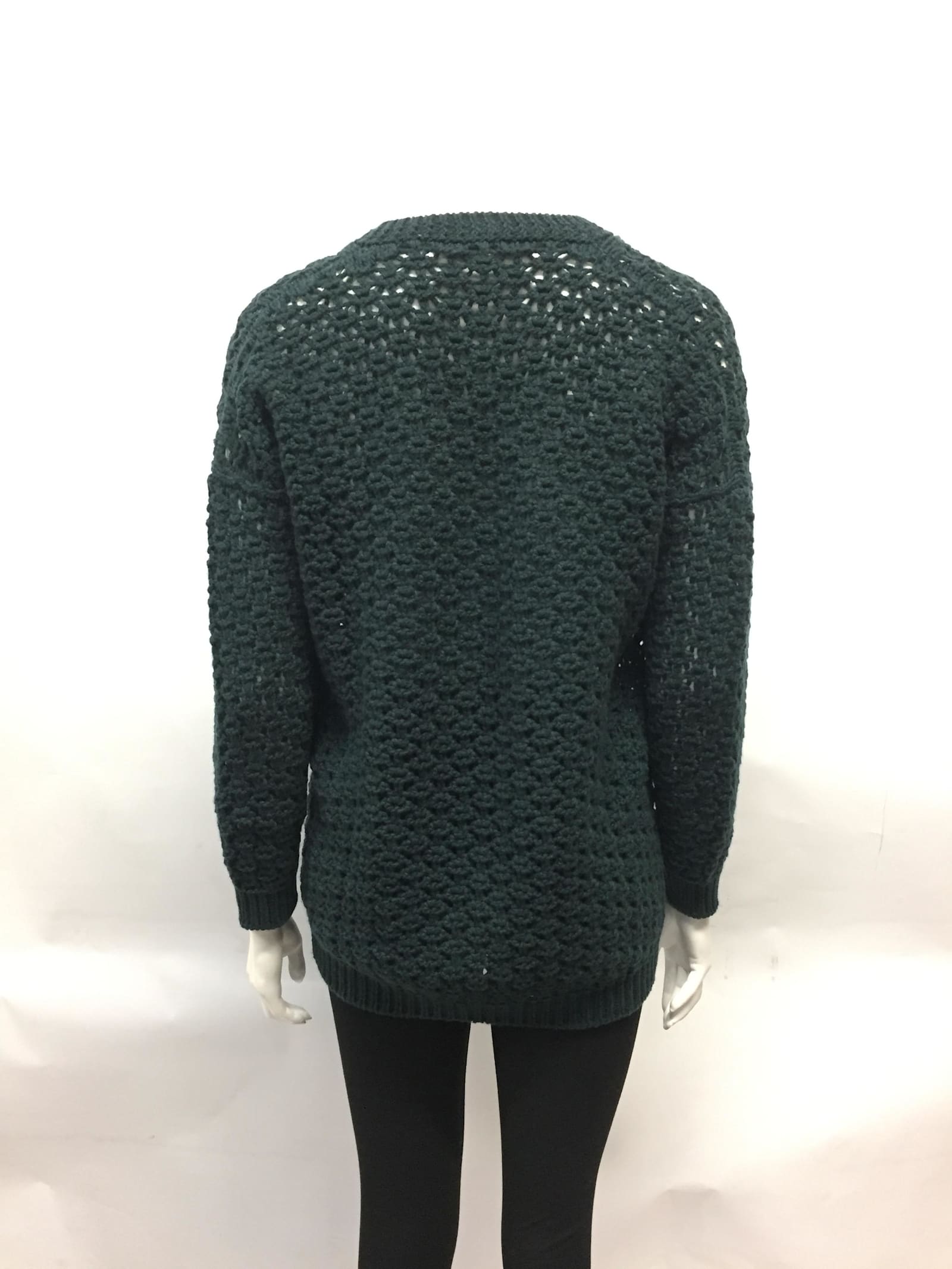 Openwork-knit Pullover