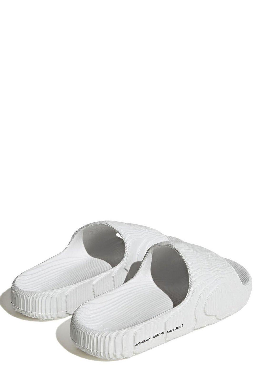 Adidas Originals Adilette 22 Slip-on Slides In White