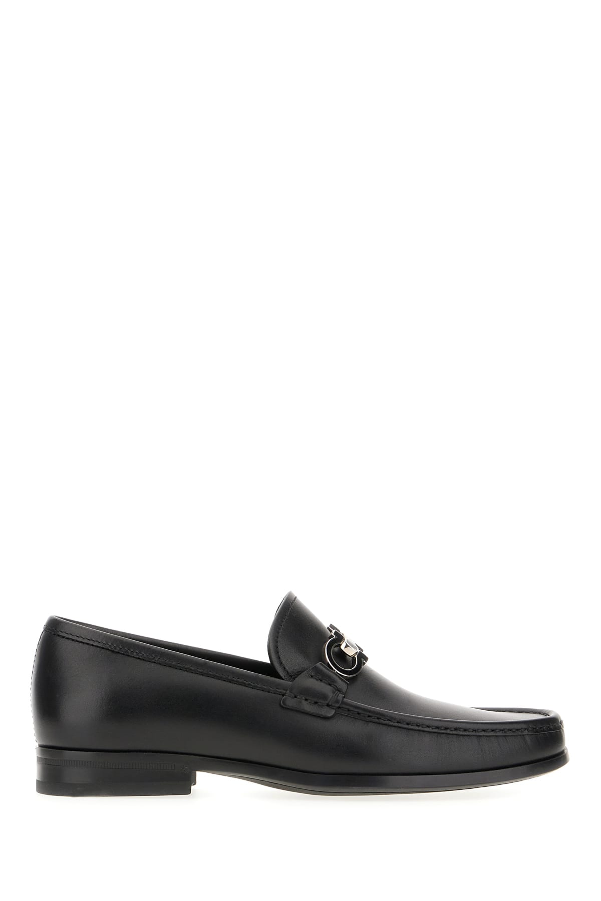 Black Leather Chris Loafers