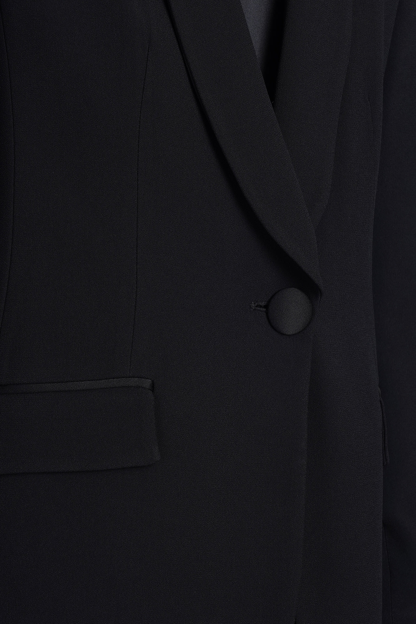 Shop Emporio Armani Blazer In Black Acetate In Nero
