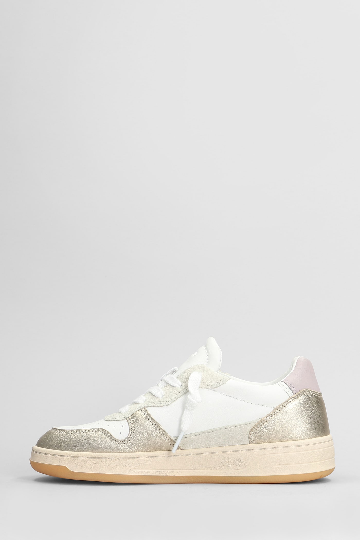 Shop Date Court 2.0 Sneakers In White Leather