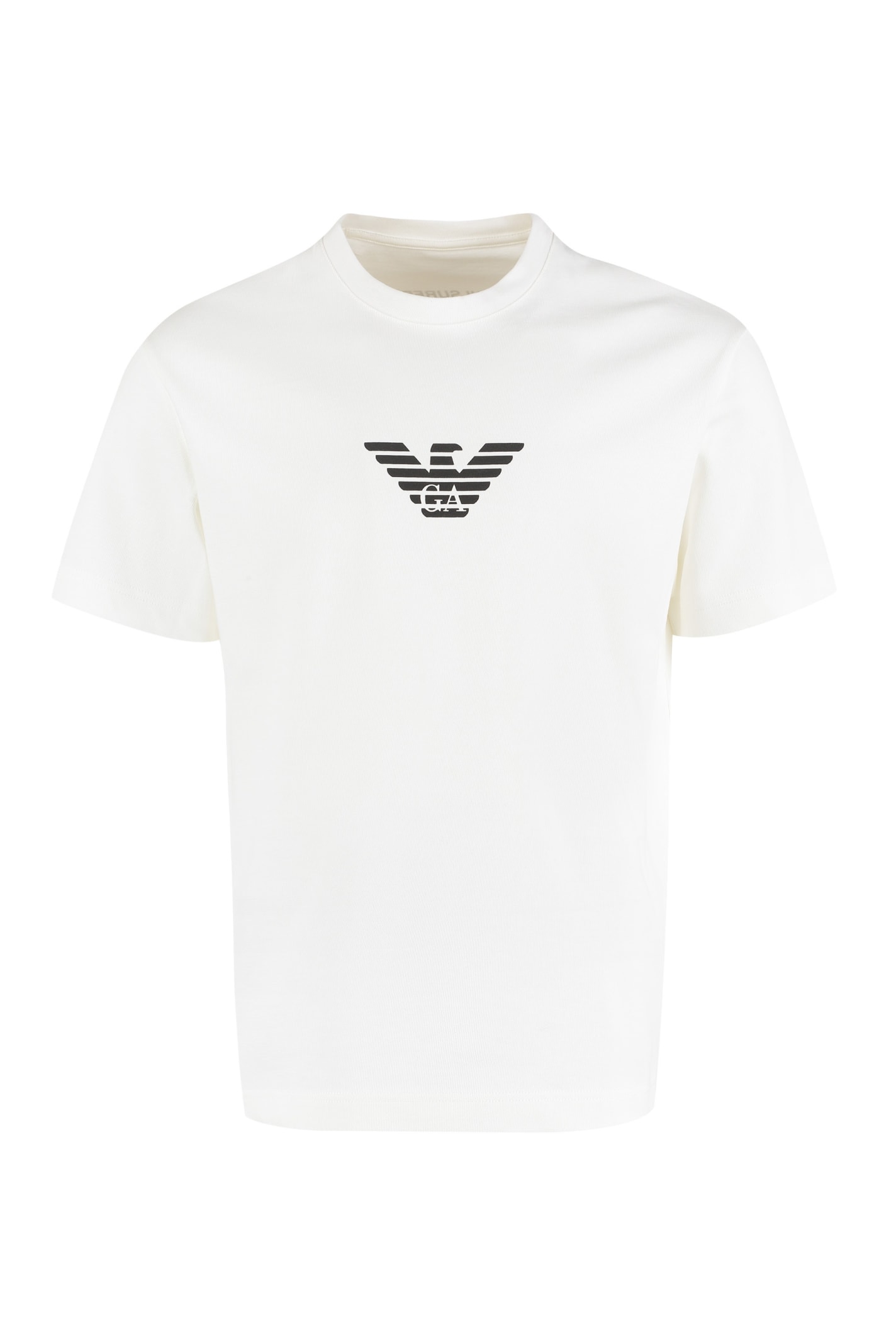 Emporio Armani Sustainability Project - Logo Cotton T-shirt