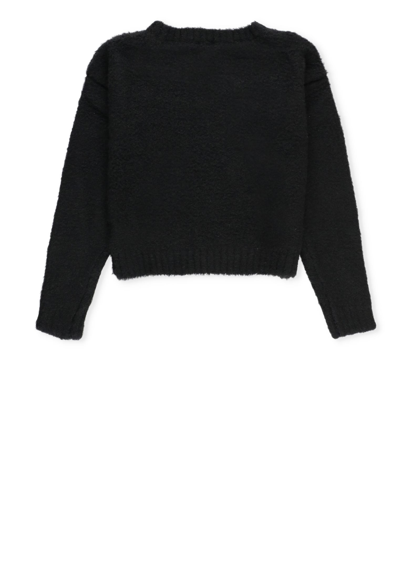 Shop Chiara Ferragni Sweater With Logo In Black