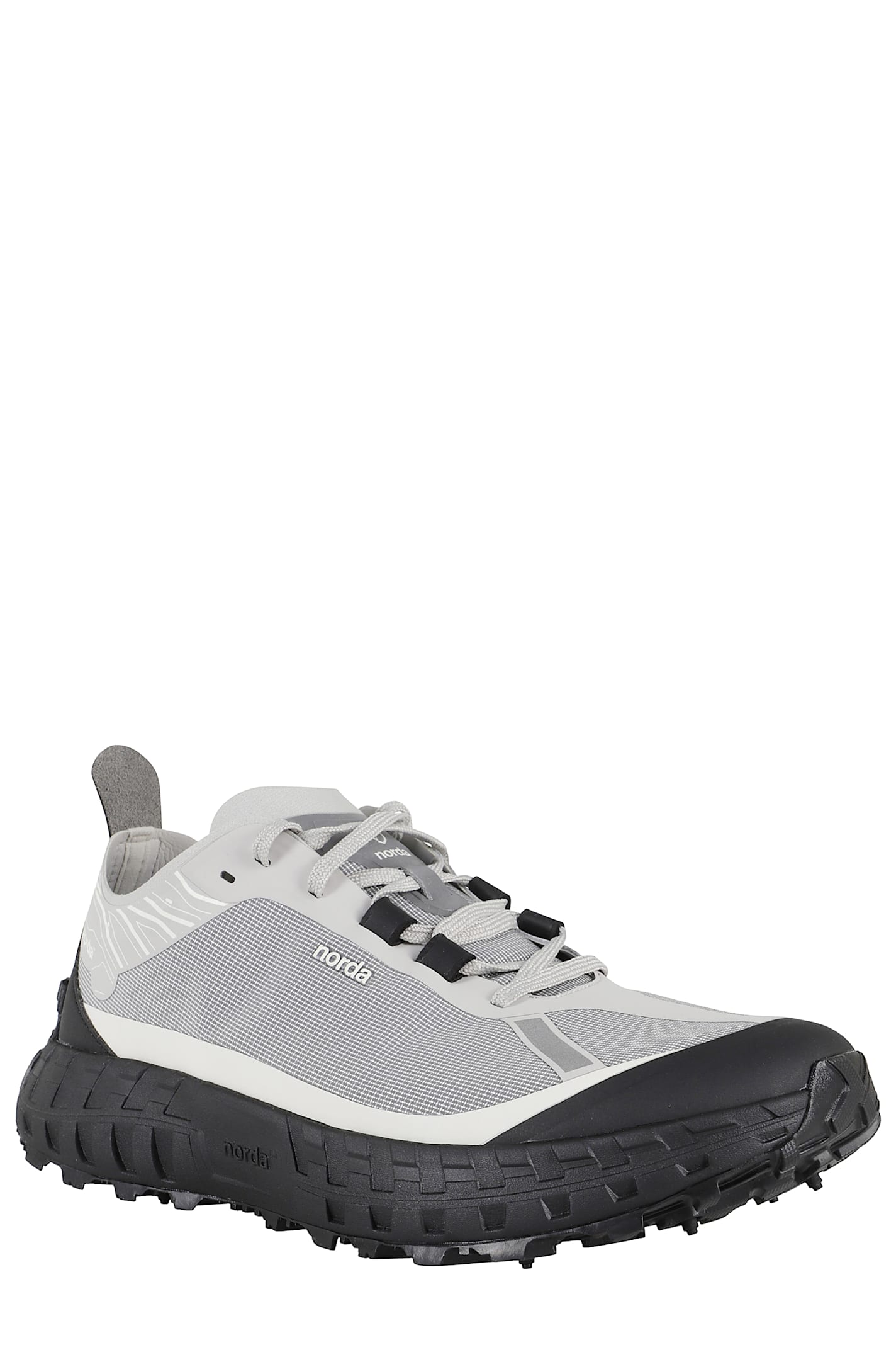 Norda Multicolor Canvas 001a Sneakers In White