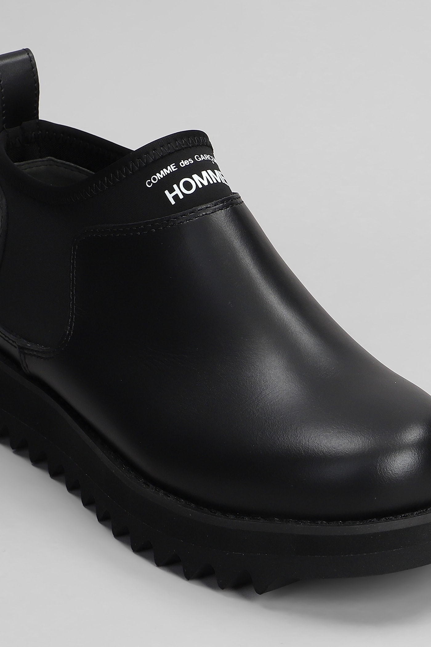 Comme Des Garçons Homme Deux Comme Des Garçons Homme Boots In Black