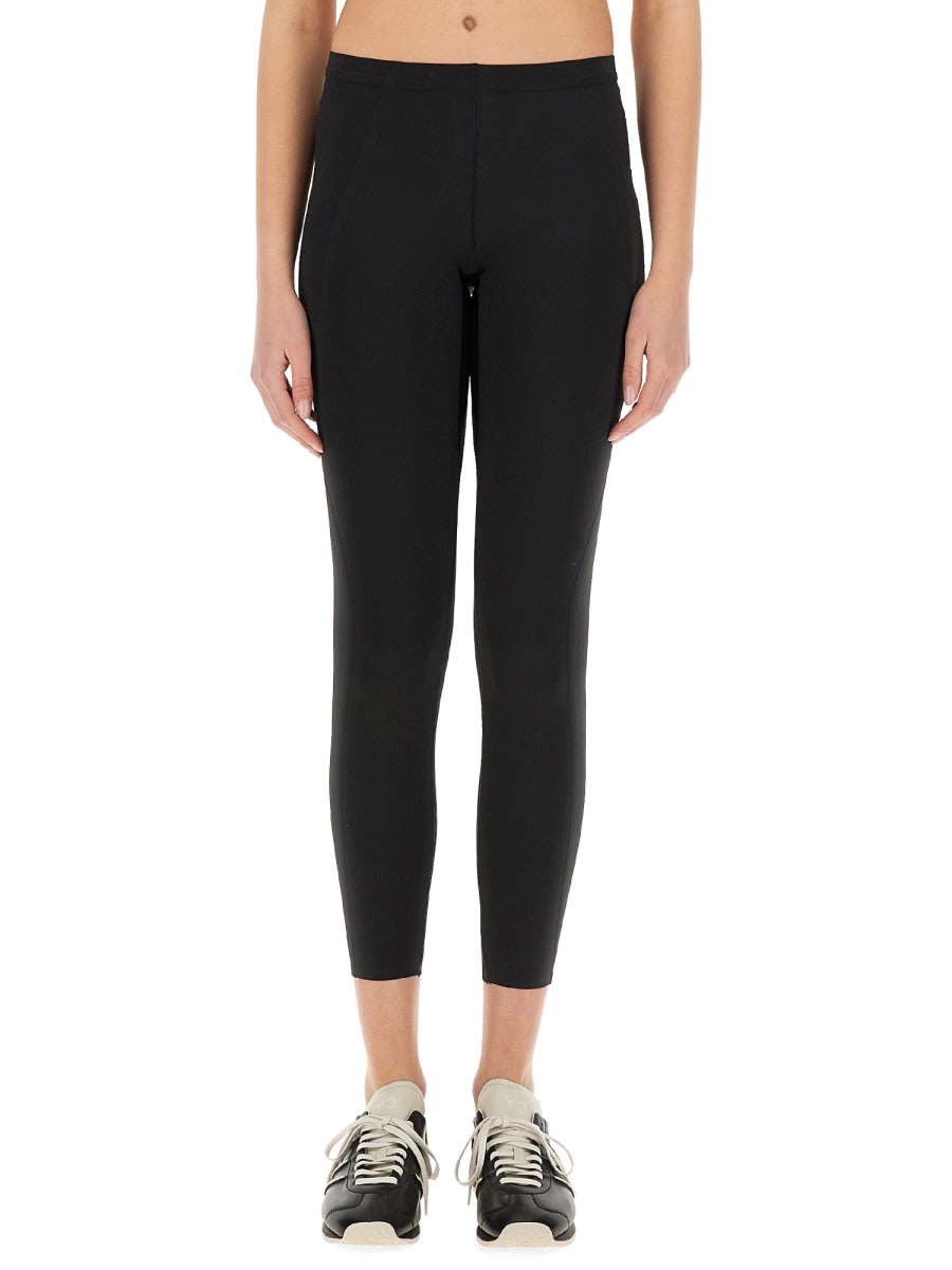 Y-3 Running Leggings In Black