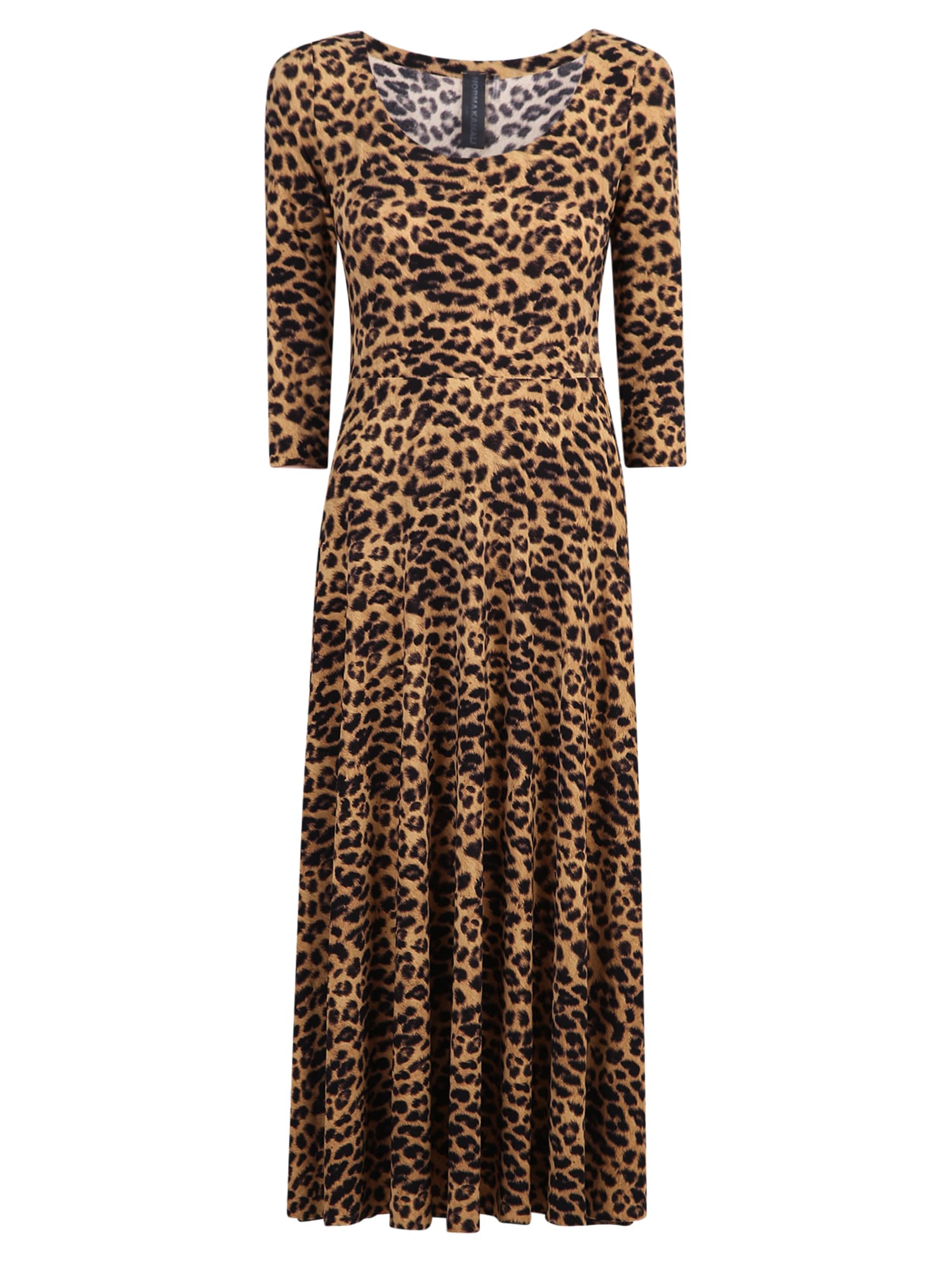 Norma Kamali Leopard Print Dress