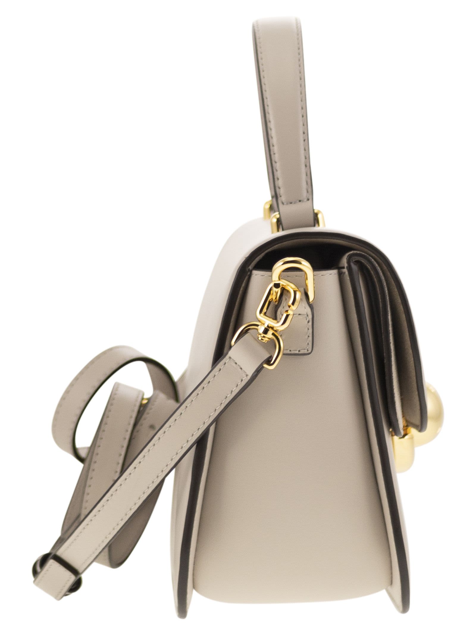 Shop Furla Sfera Mini - Cross Body Bag In Vanilla