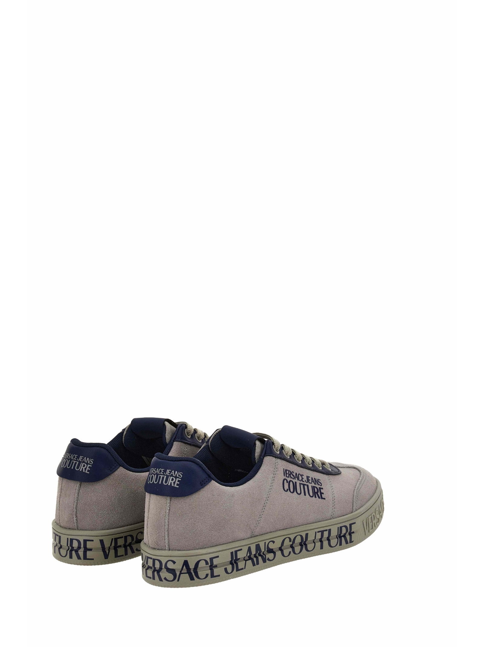Versace Jeans Couture Sneakers In Grey