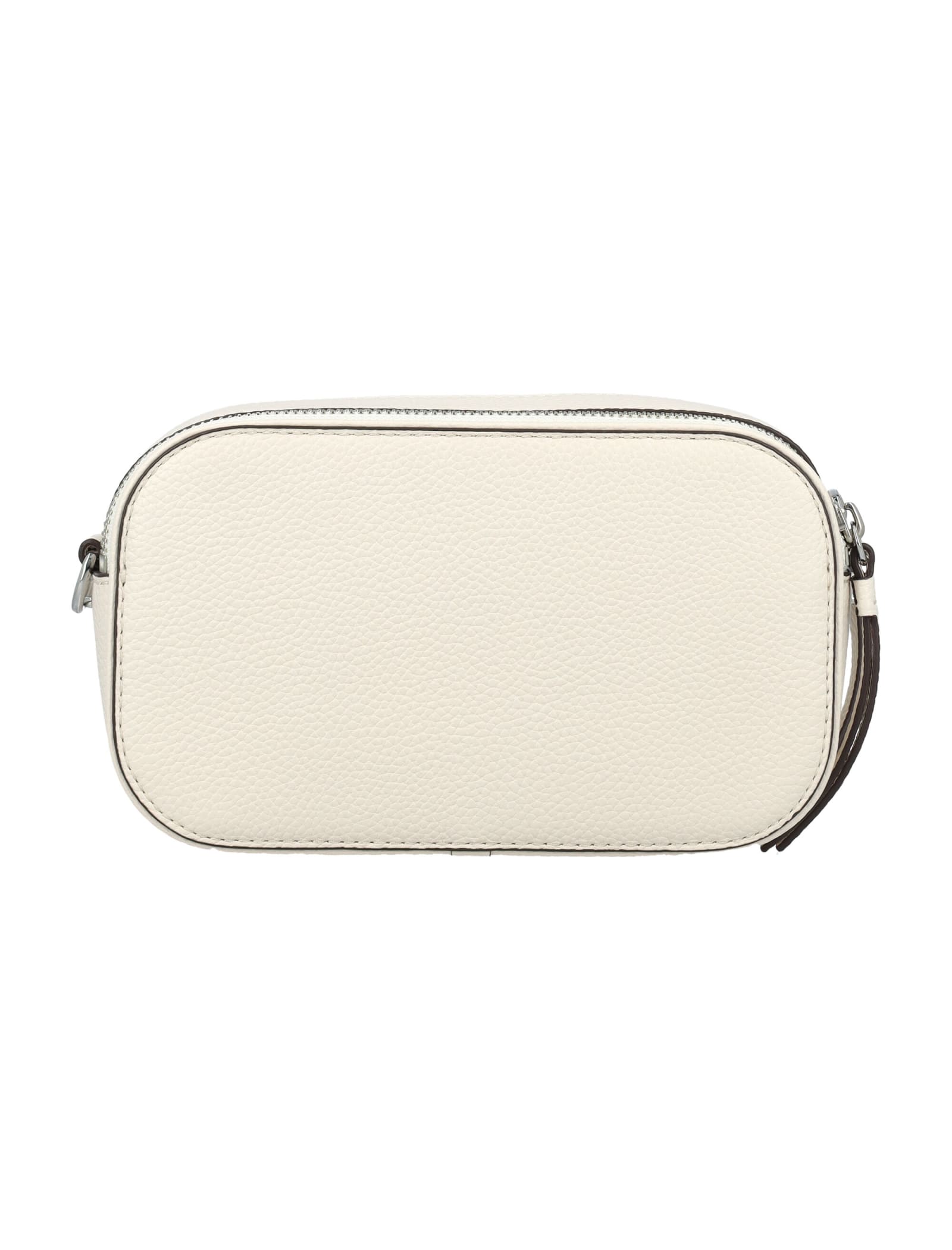 Shop Tory Burch Miller Mini Crossbody Bag In New Ivory