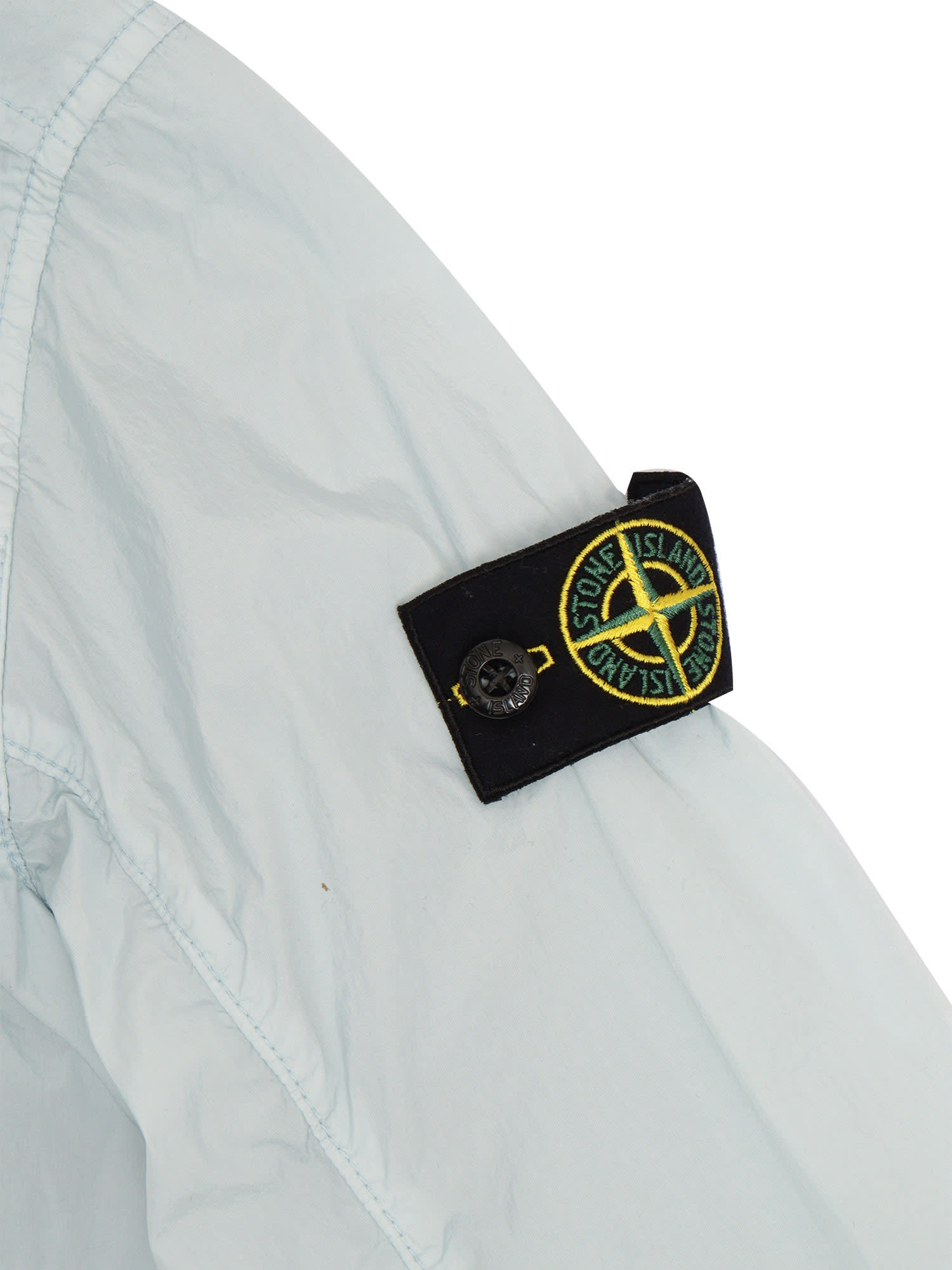 Stone Island Jacket In Light Blue
