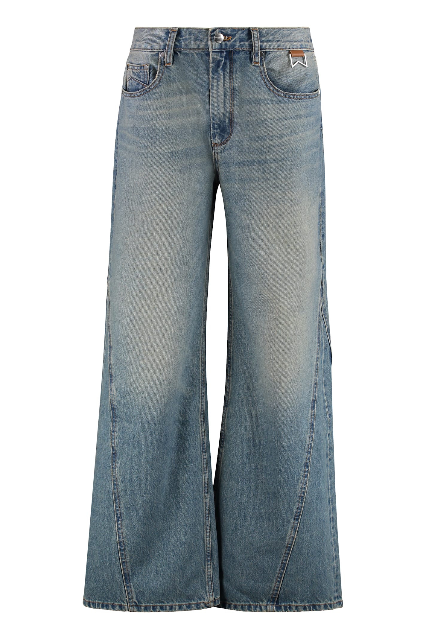 Wide-leg Jeans