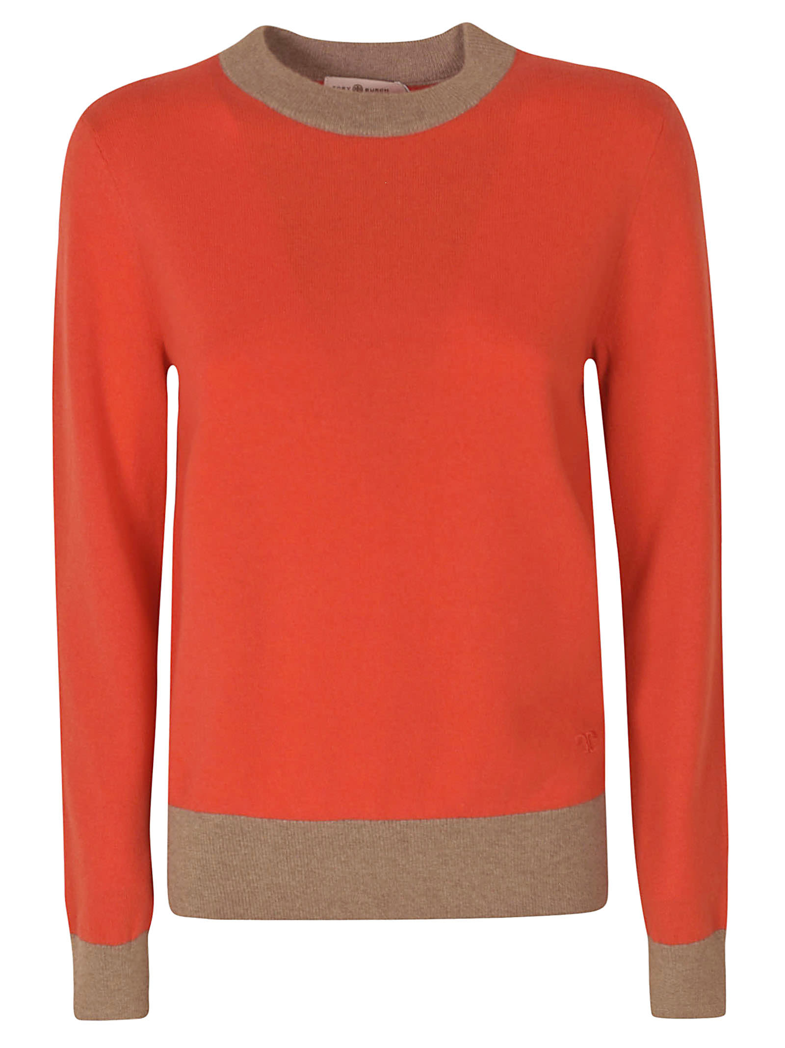Tory Burch Color-block Cashmere Pullover