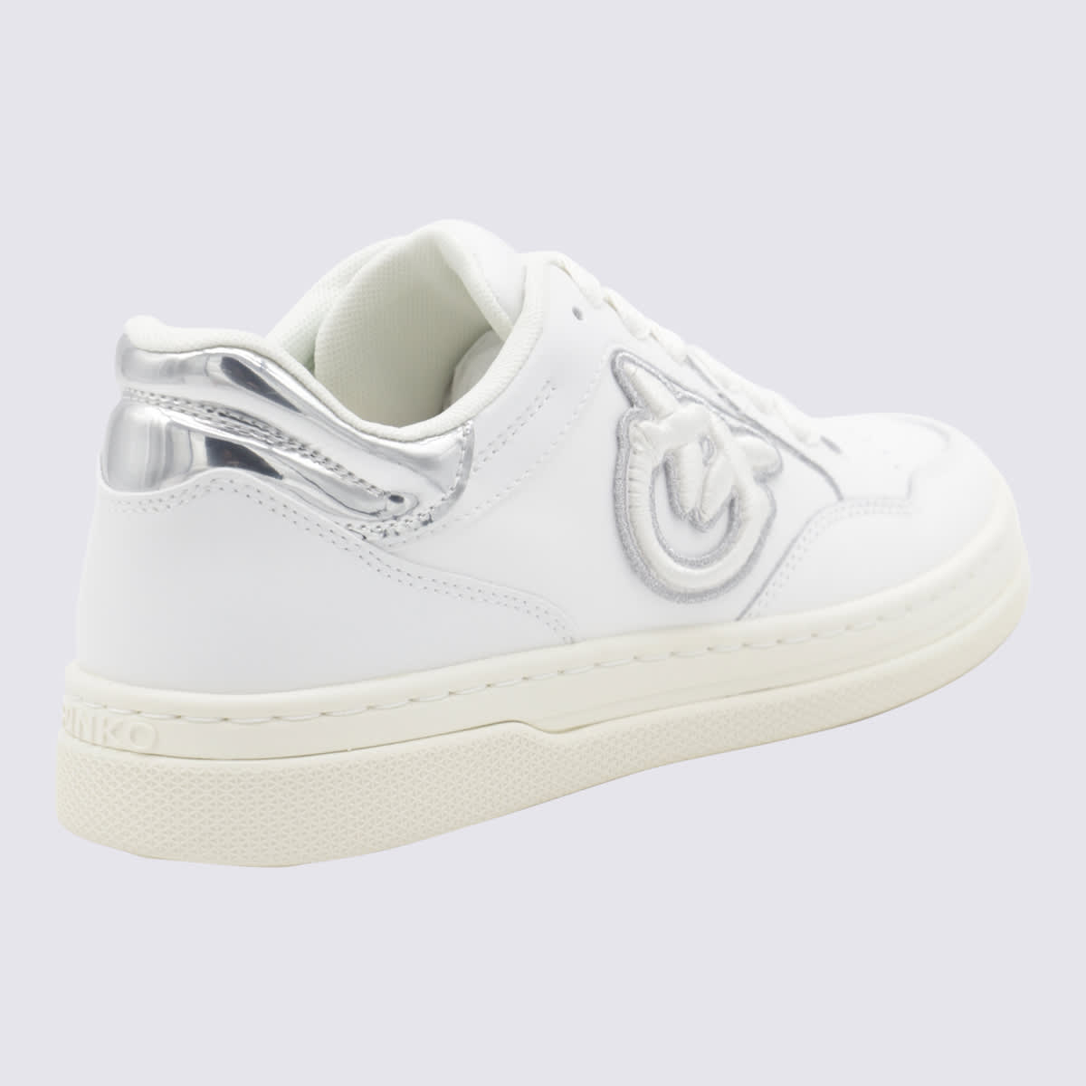 スニーカー PINKO WHITE AND SILVER SNEAKERS Pinko White And Silver Sneakers | ModeSens