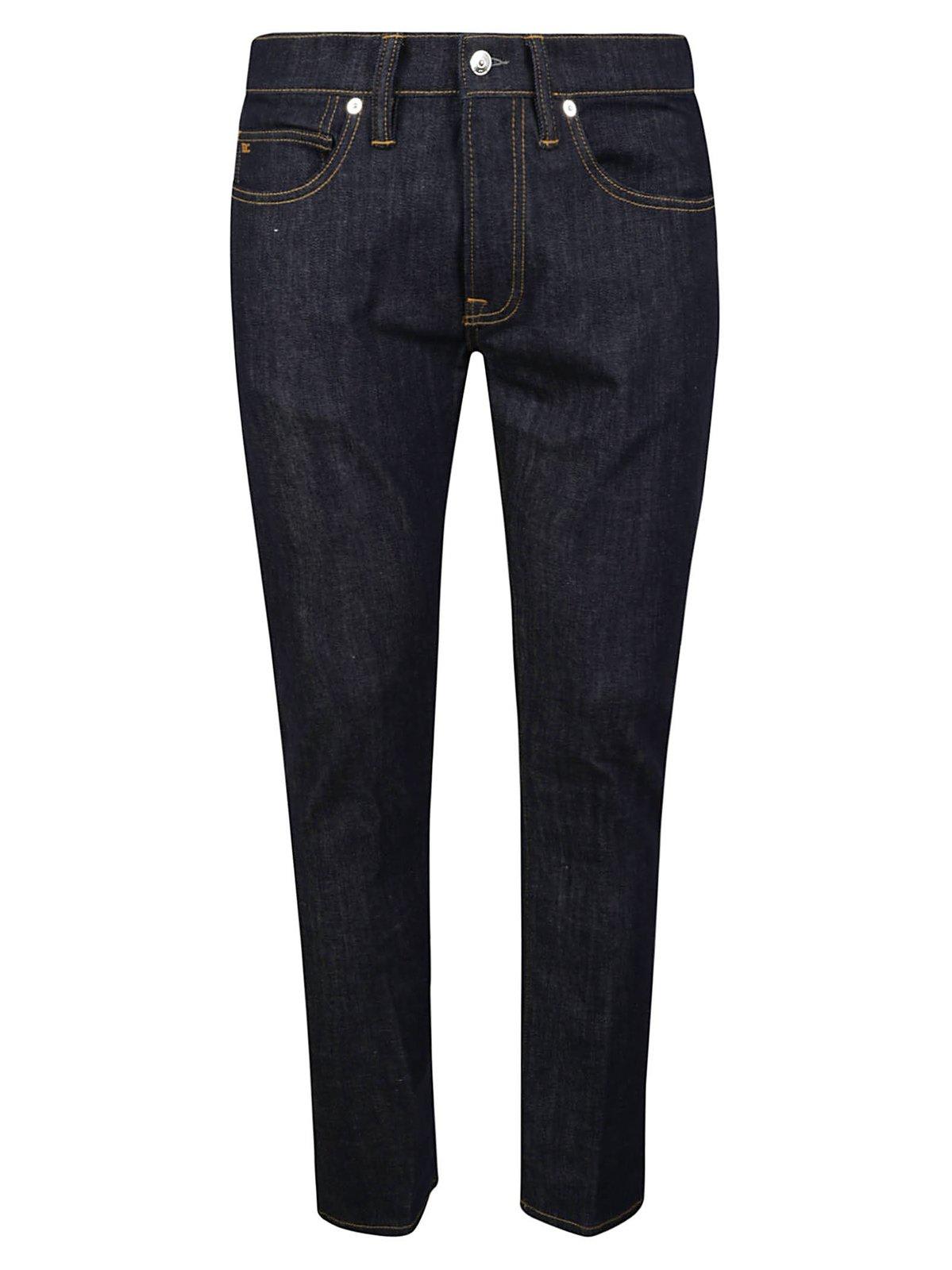 Straight-leg Slim-cut Jeans