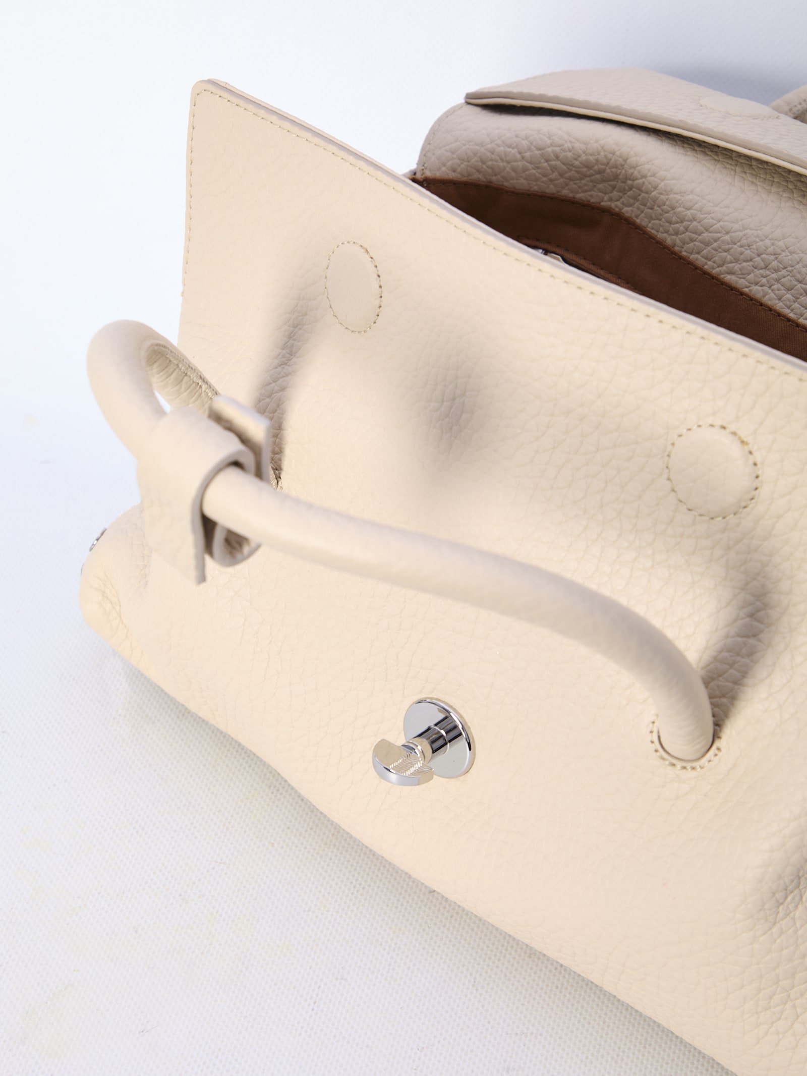 Shop Zanellato Dotta Centauro S Bag In White