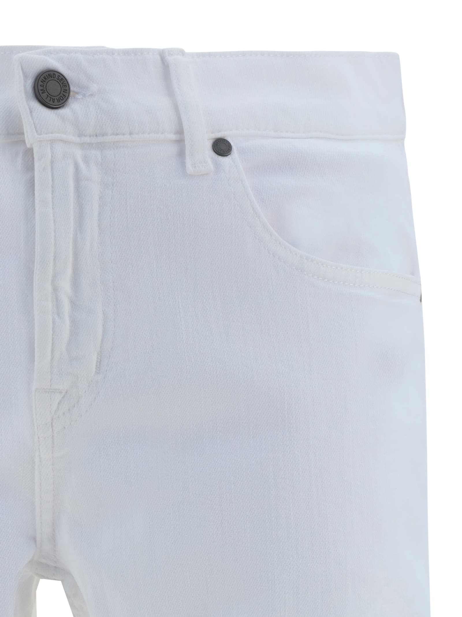 Shop 7 For All Mankind Luxe Pants In White