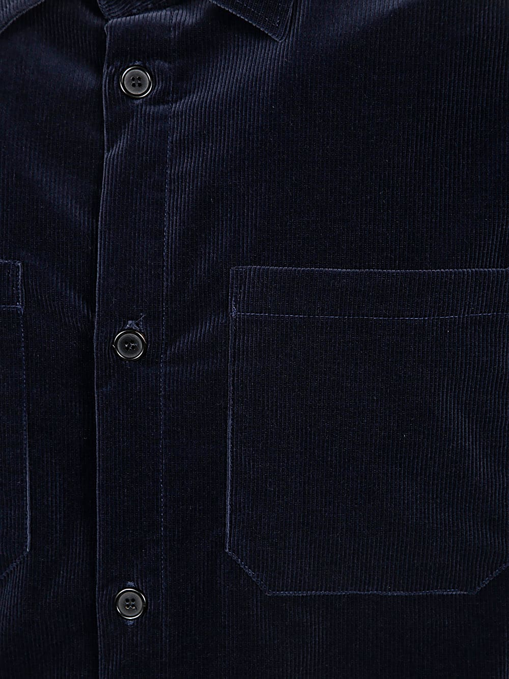 Shop Dondup Shirt Corduroy In Blue