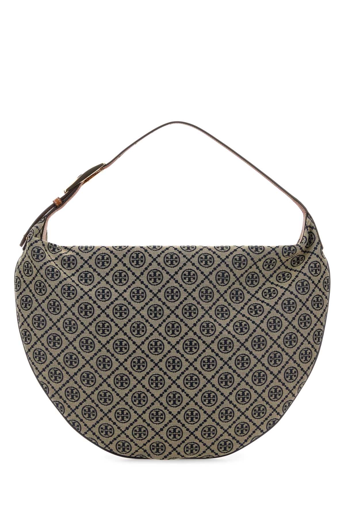 Tory Burch Embroidered Canvas Shopping Bag
