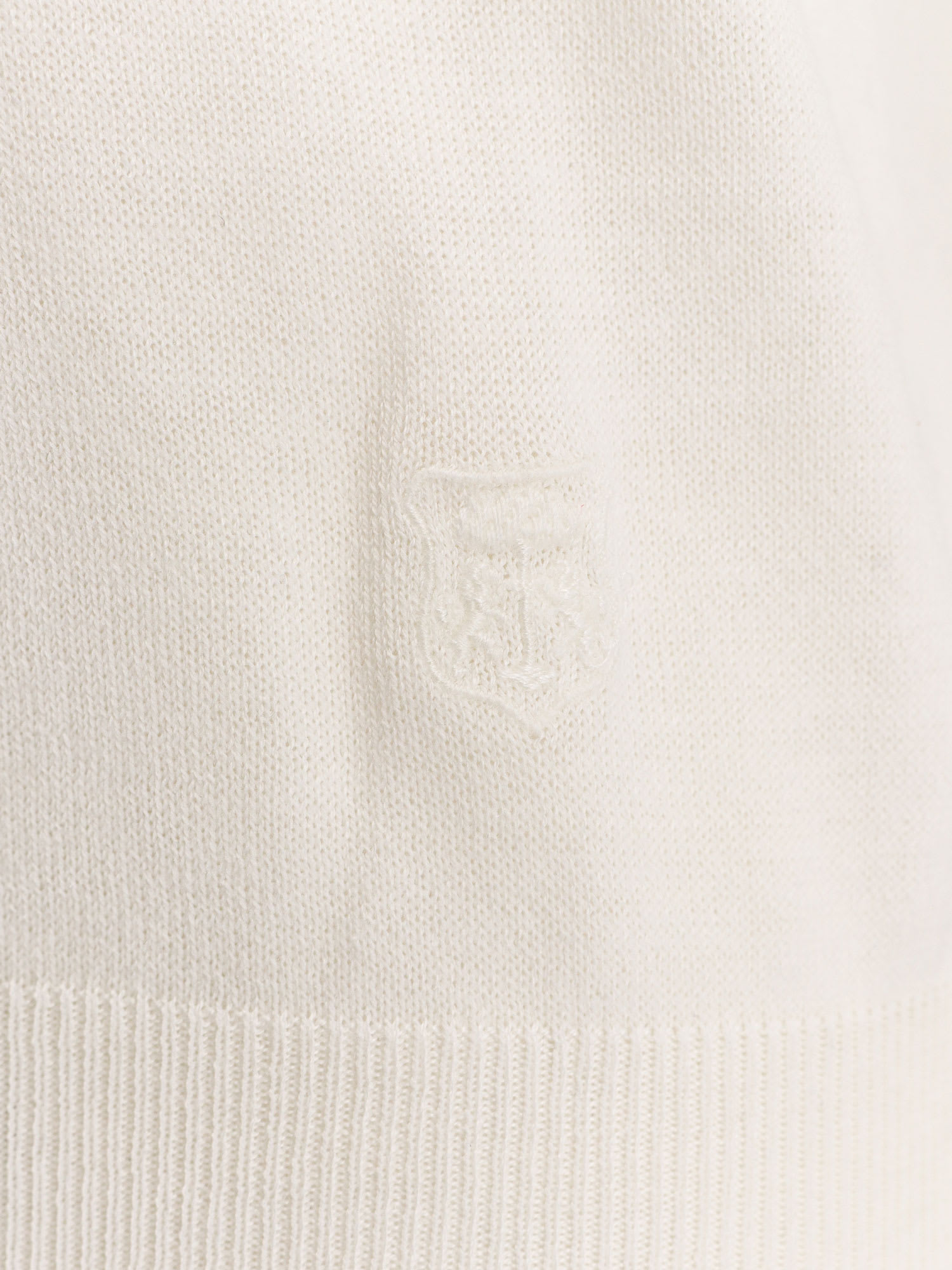 Shop Corneliani Sweater In White